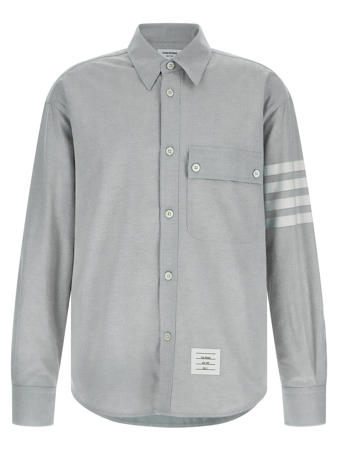 Gray Cotton Blouse