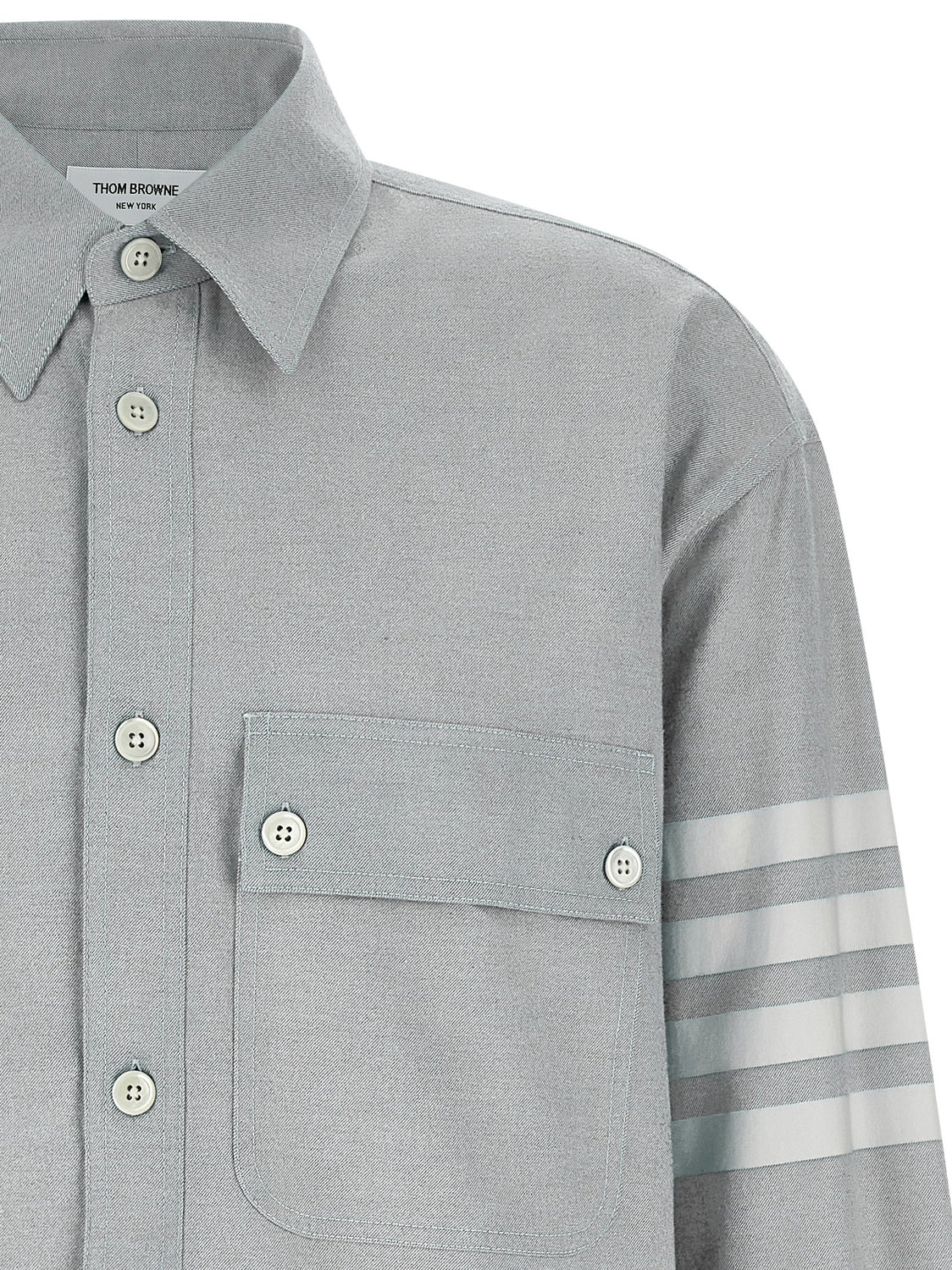 Gray Cotton Blouse