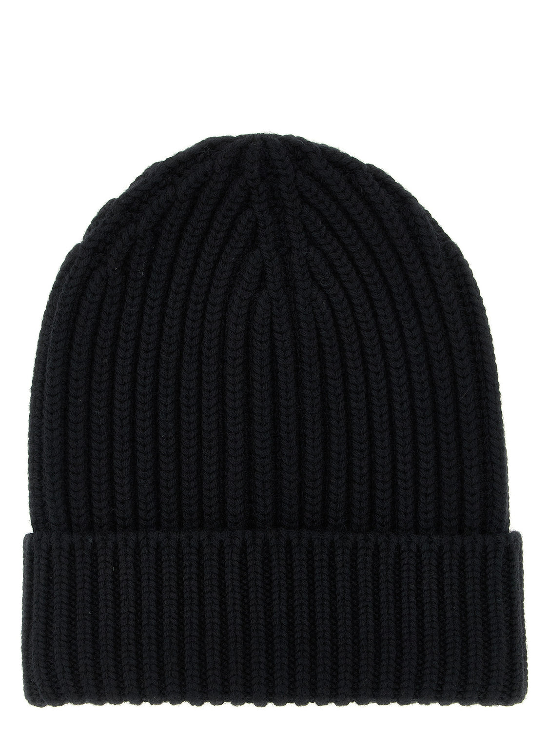 Black Wool Beanie