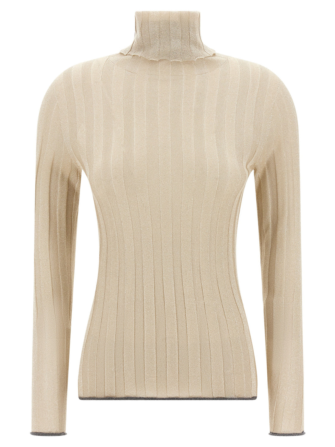 Gold Viscose Cardigan