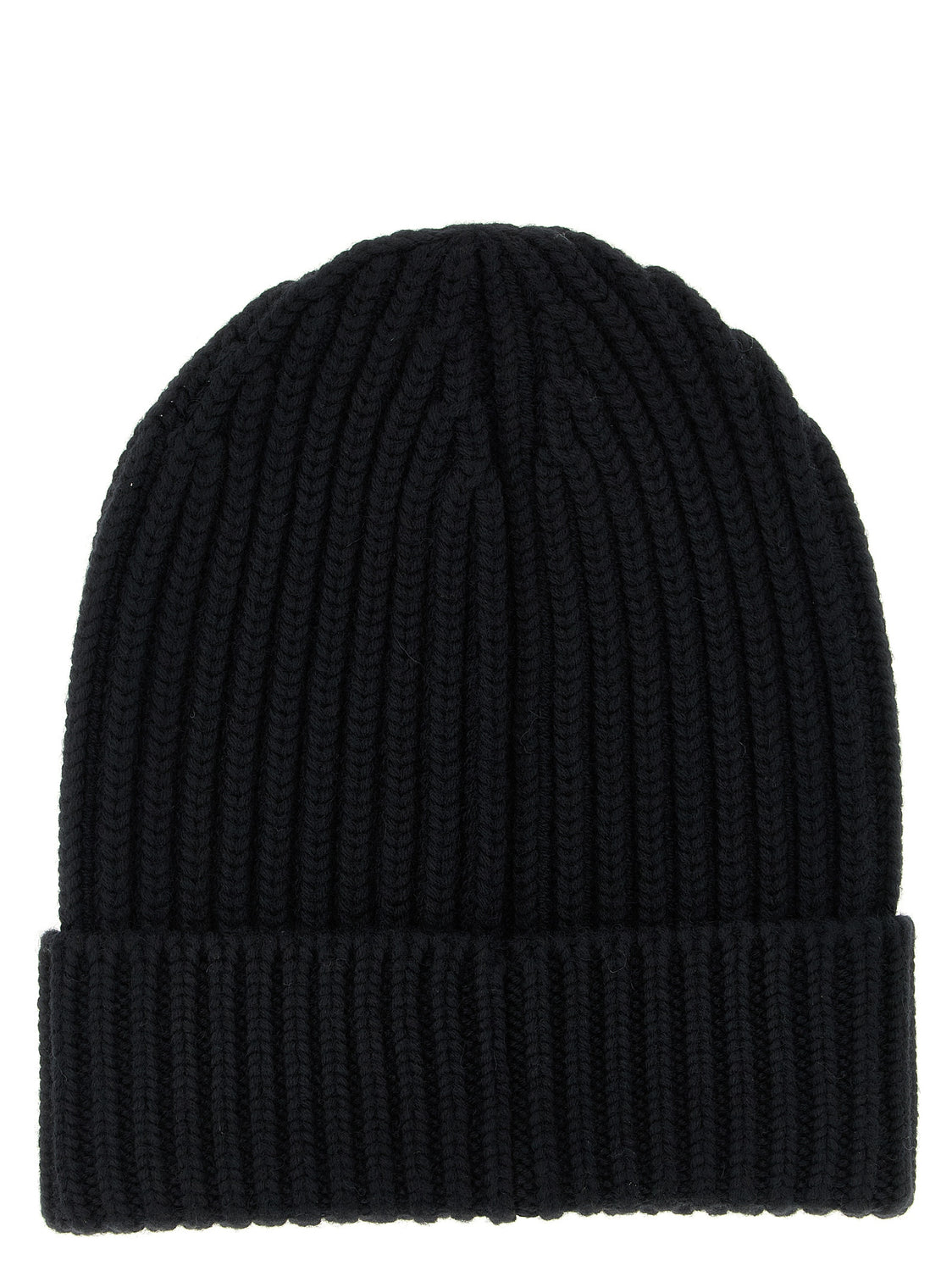 Black Wool Beanie