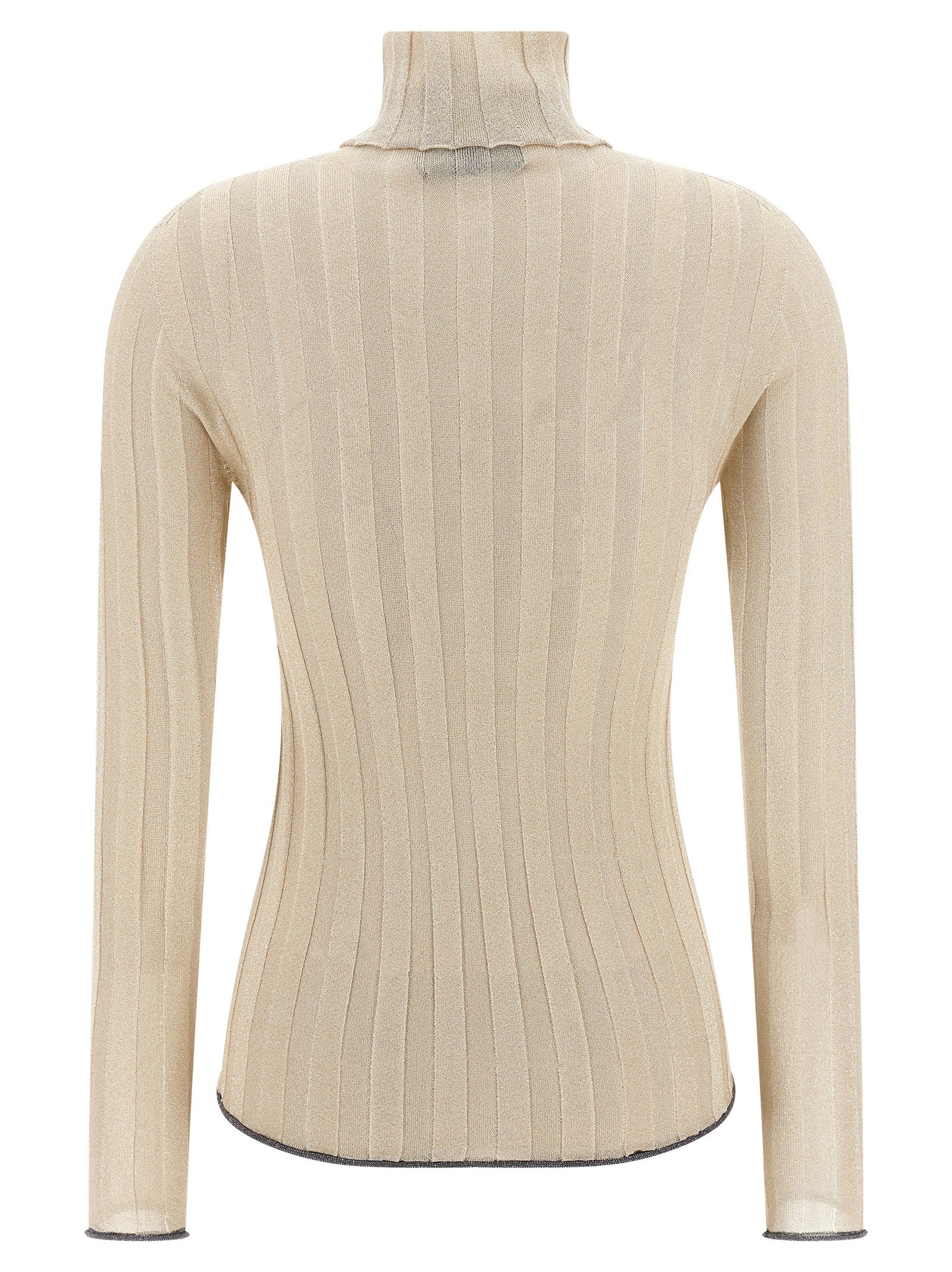 Gold Viscose Cardigan