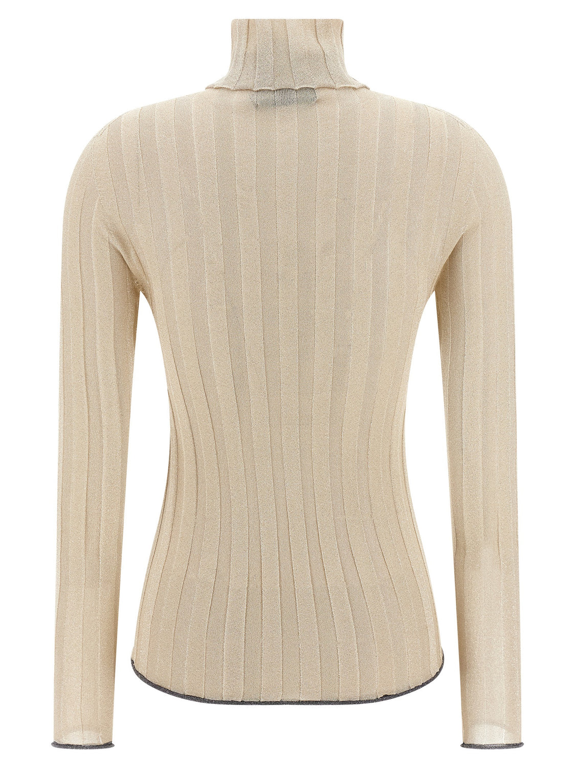 Gold Viscose Cardigan