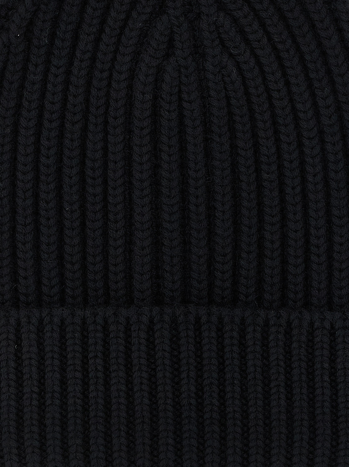 Black Wool Beanie
