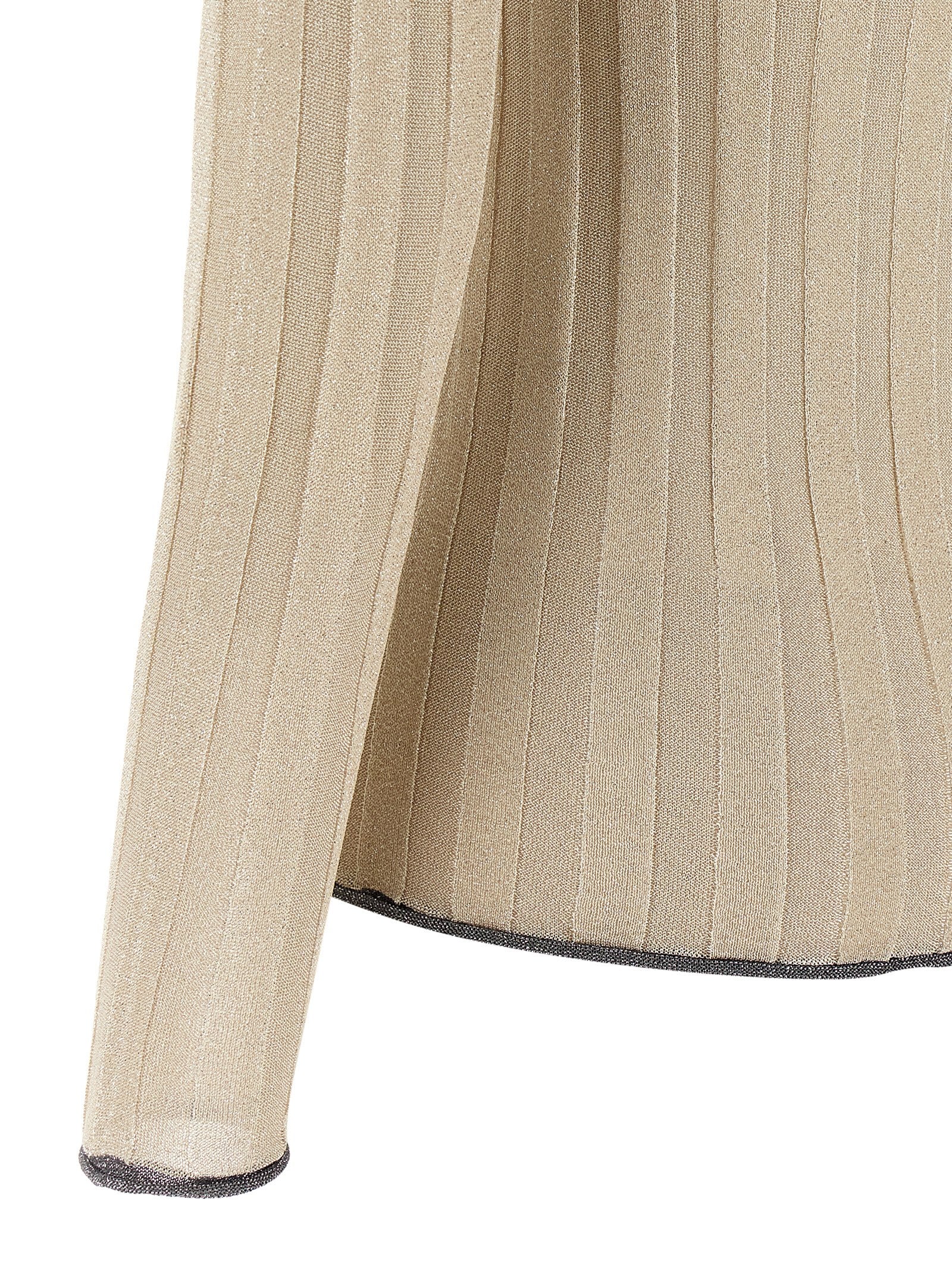 Gold Viscose Cardigan