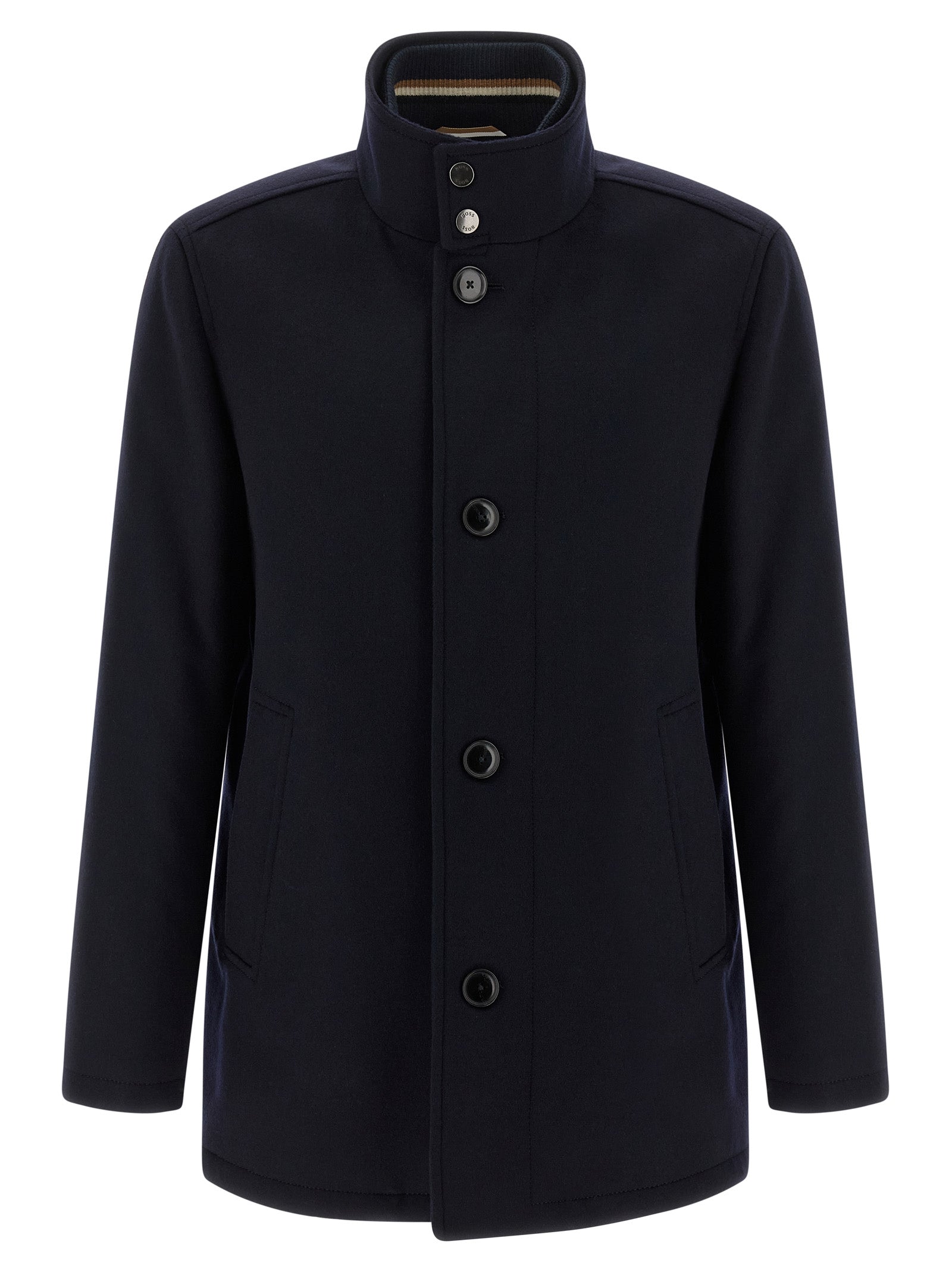 Blue Wool Coat