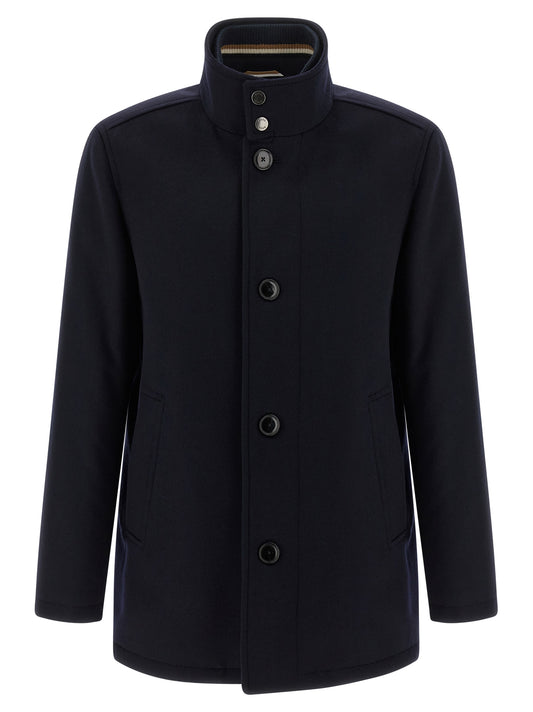 Blue Wool Coat