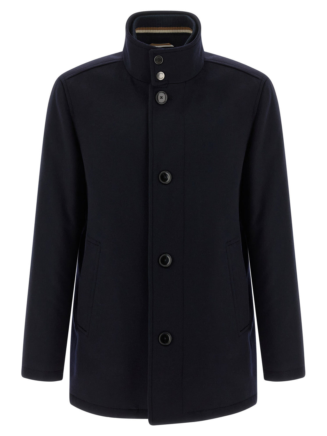 Blue Wool Coat