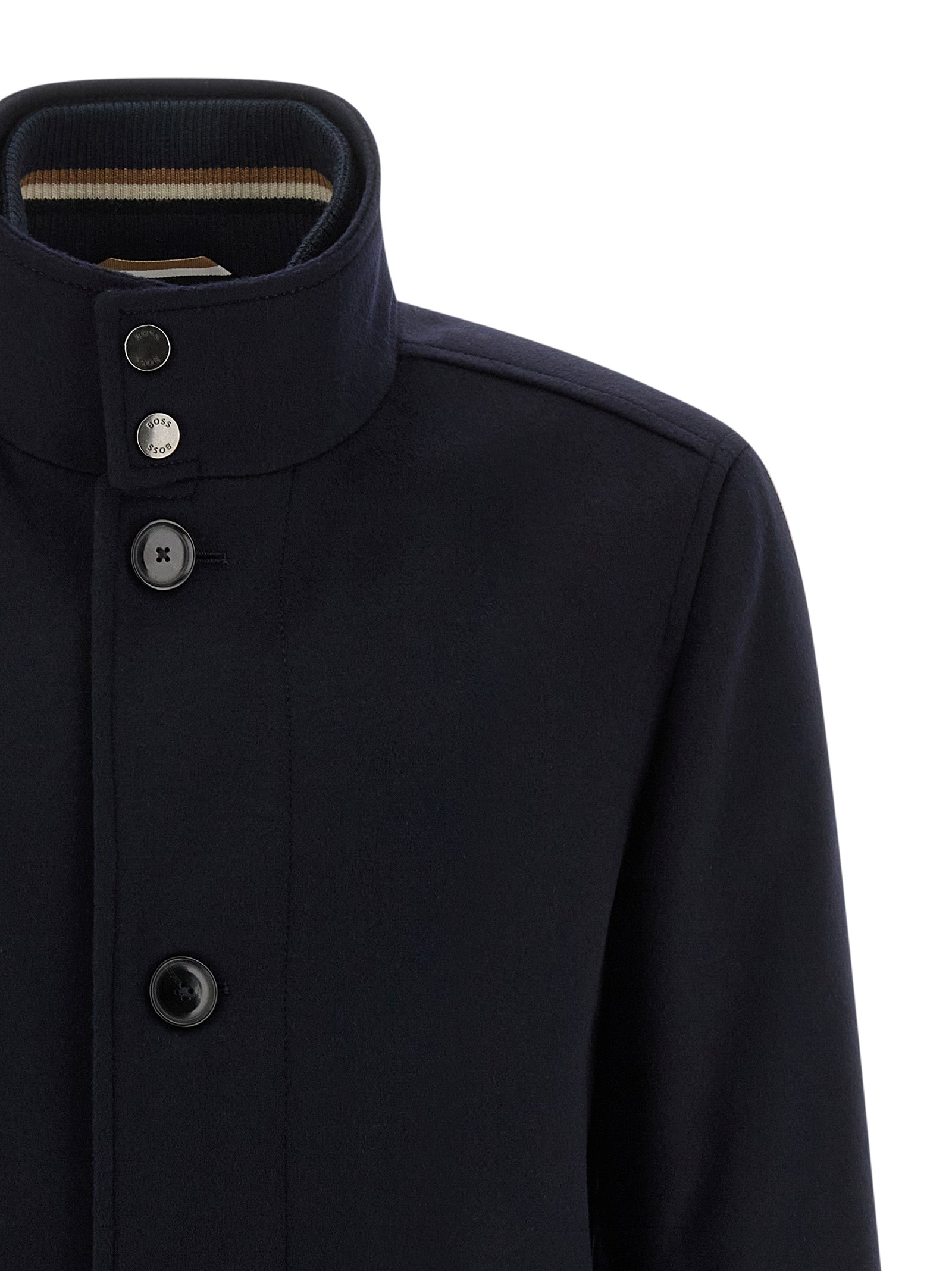 Blue Wool Coat