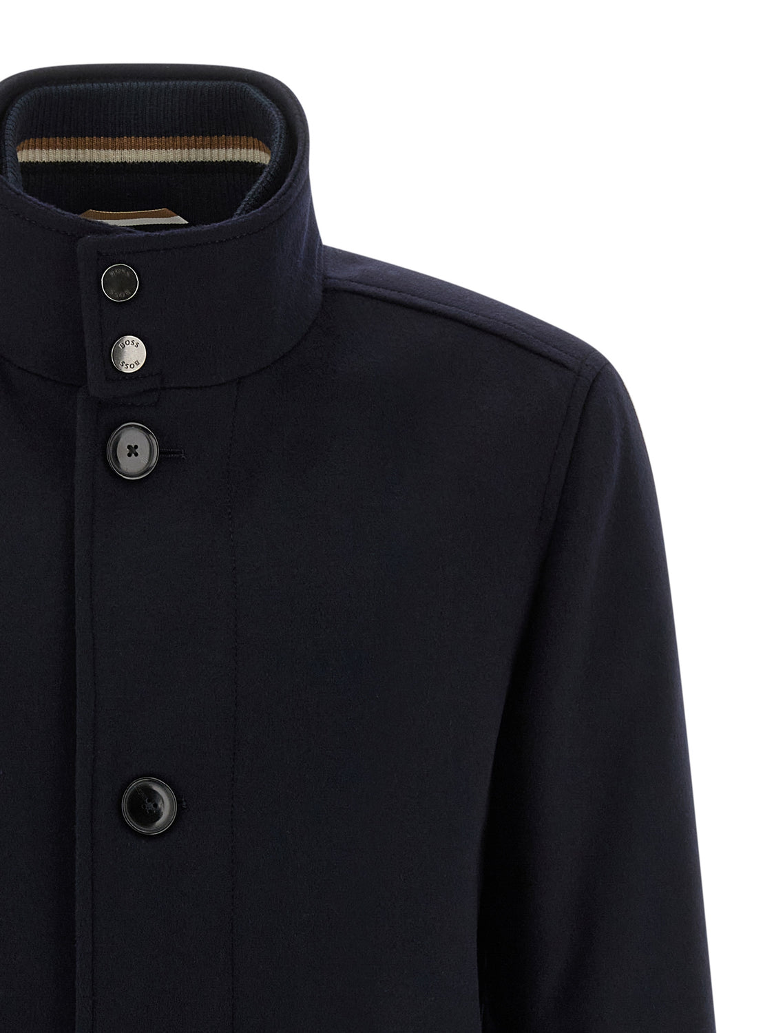 Blue Wool Coat