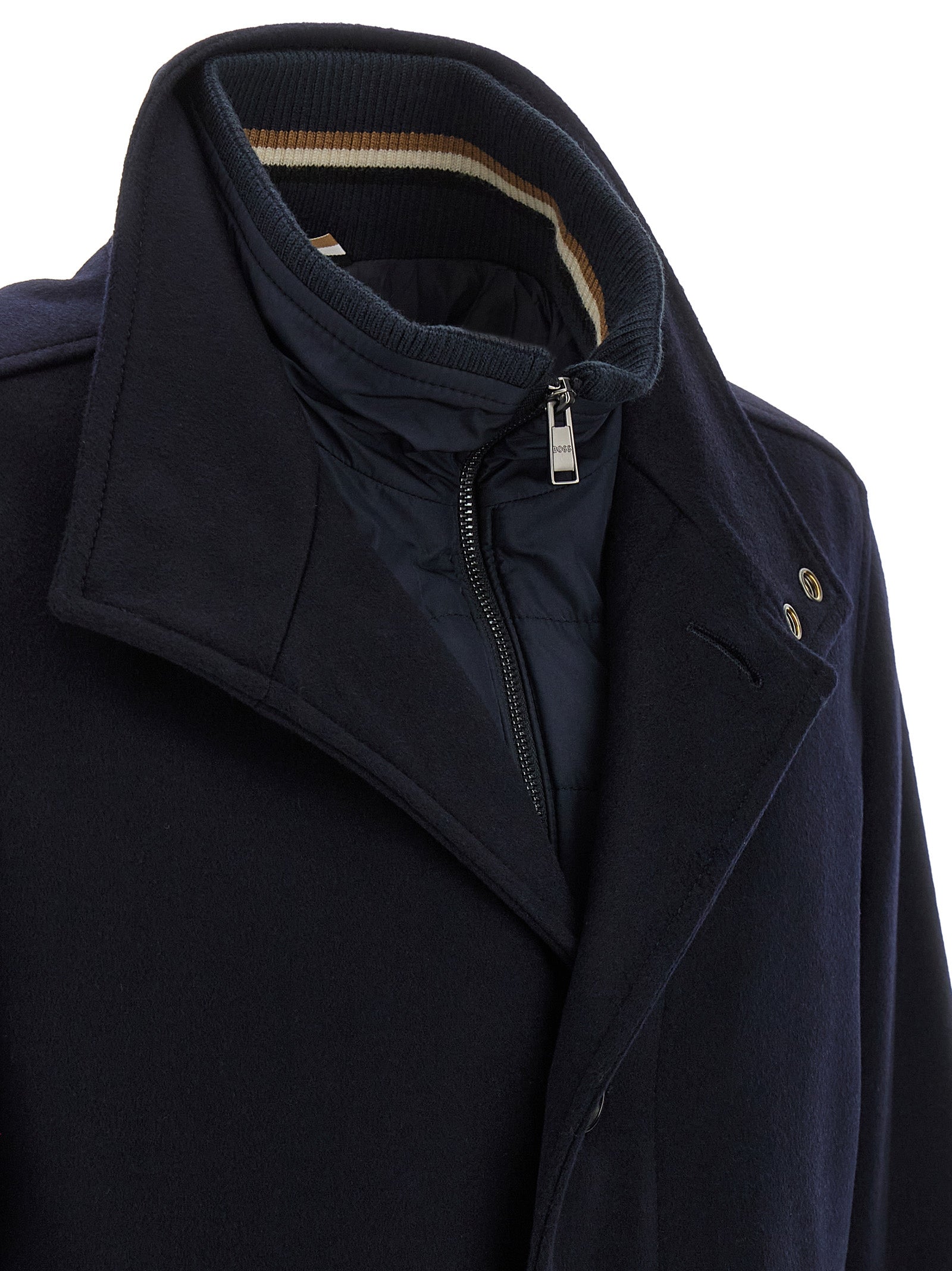 Blue Wool Coat