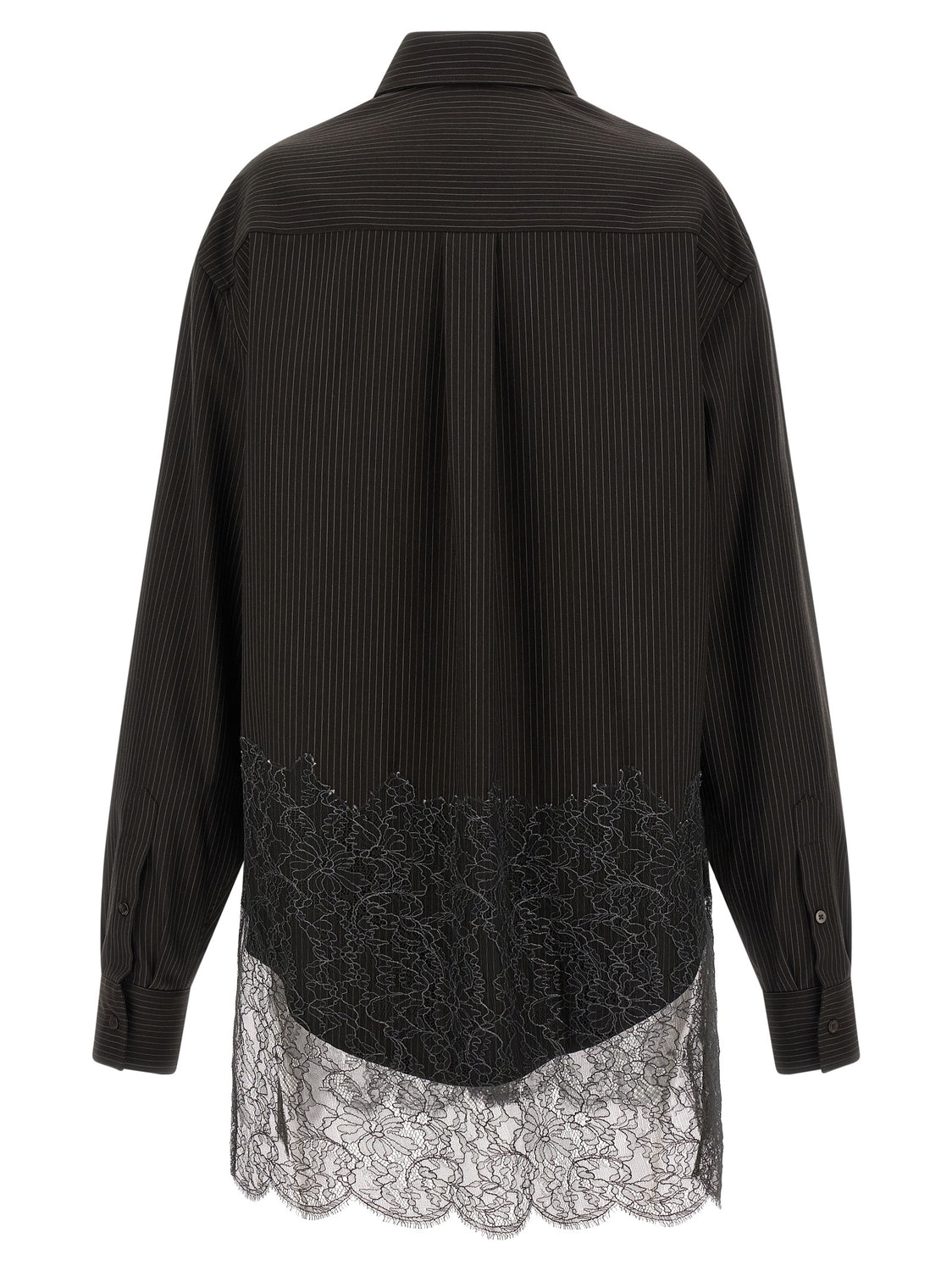 Brown Virgin Wool Blouse