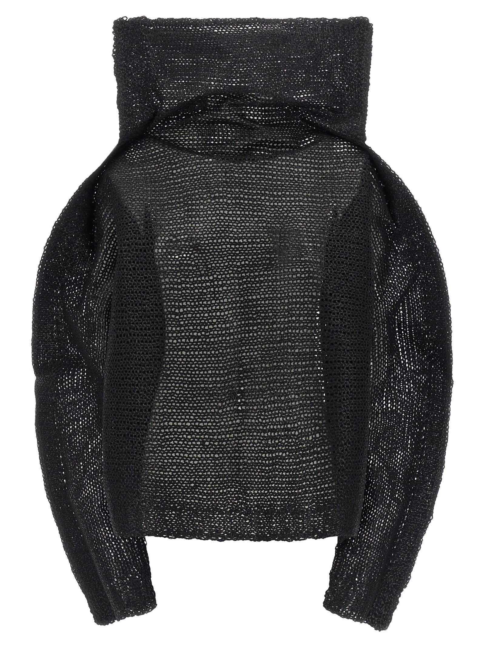 Black Wool Sweatshirt