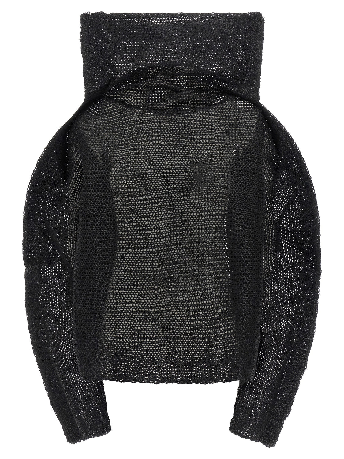 Black Wool Sweatshirt