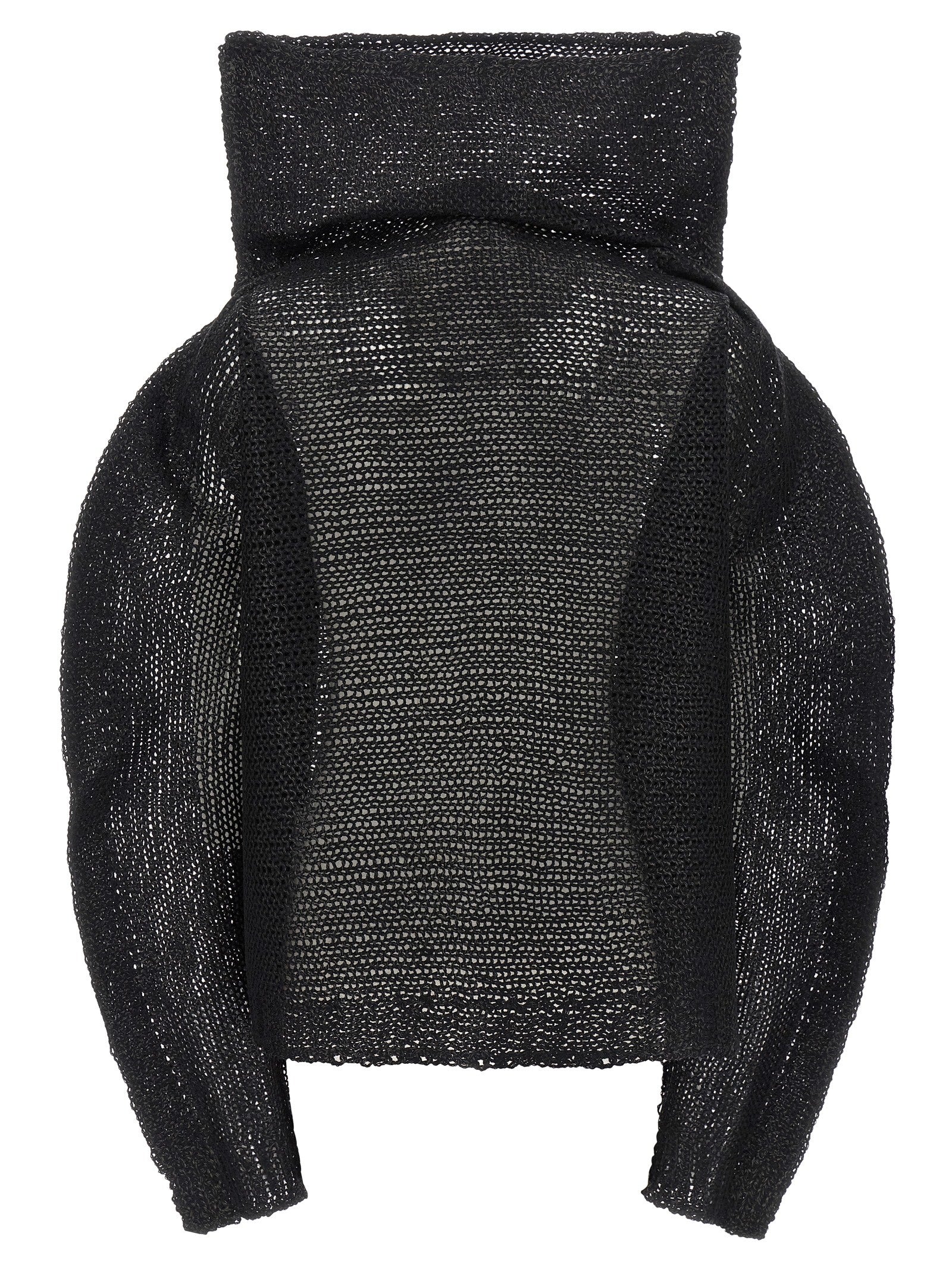 Black Wool Sweatshirt