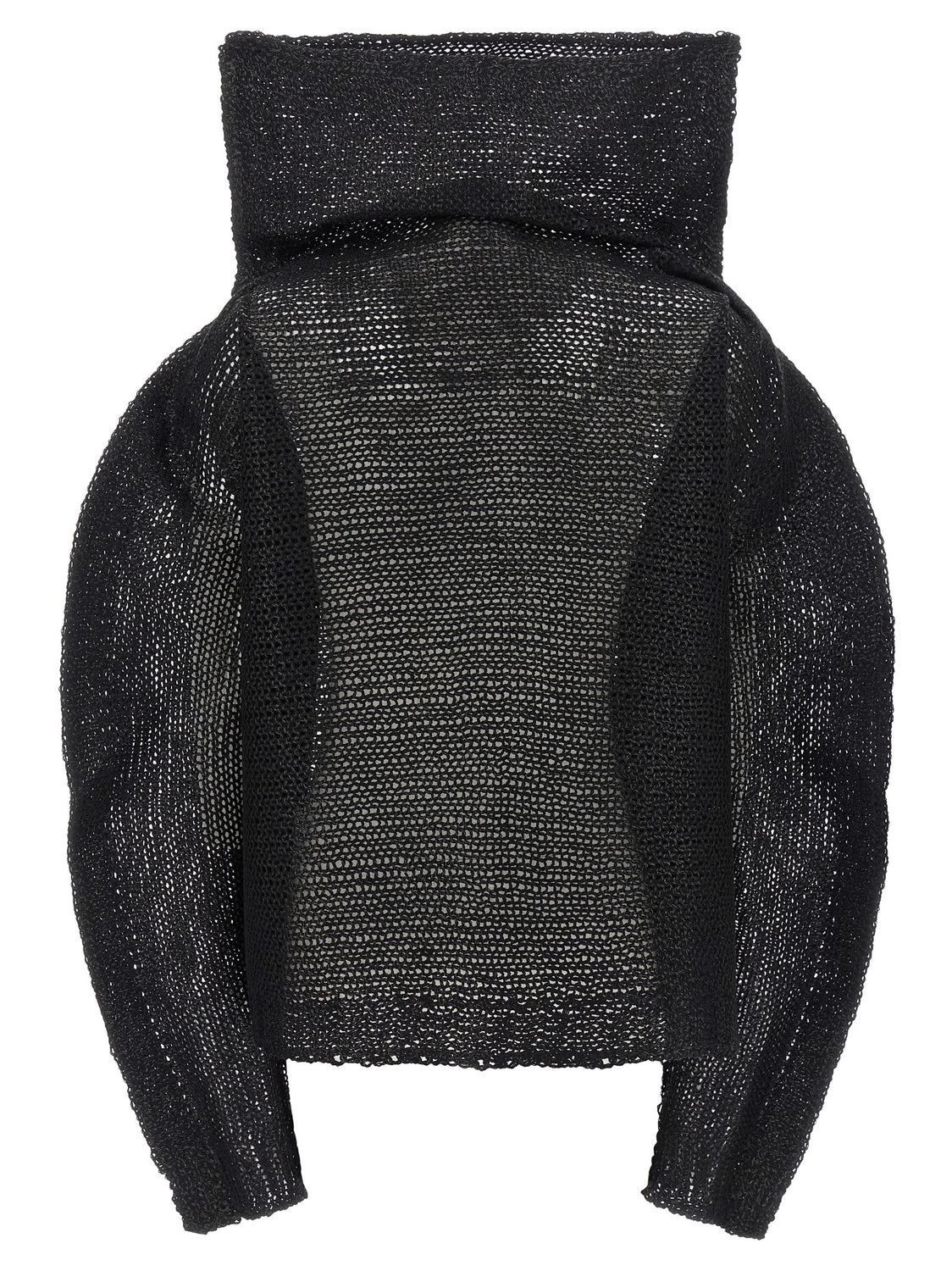 Black Wool Sweatshirt