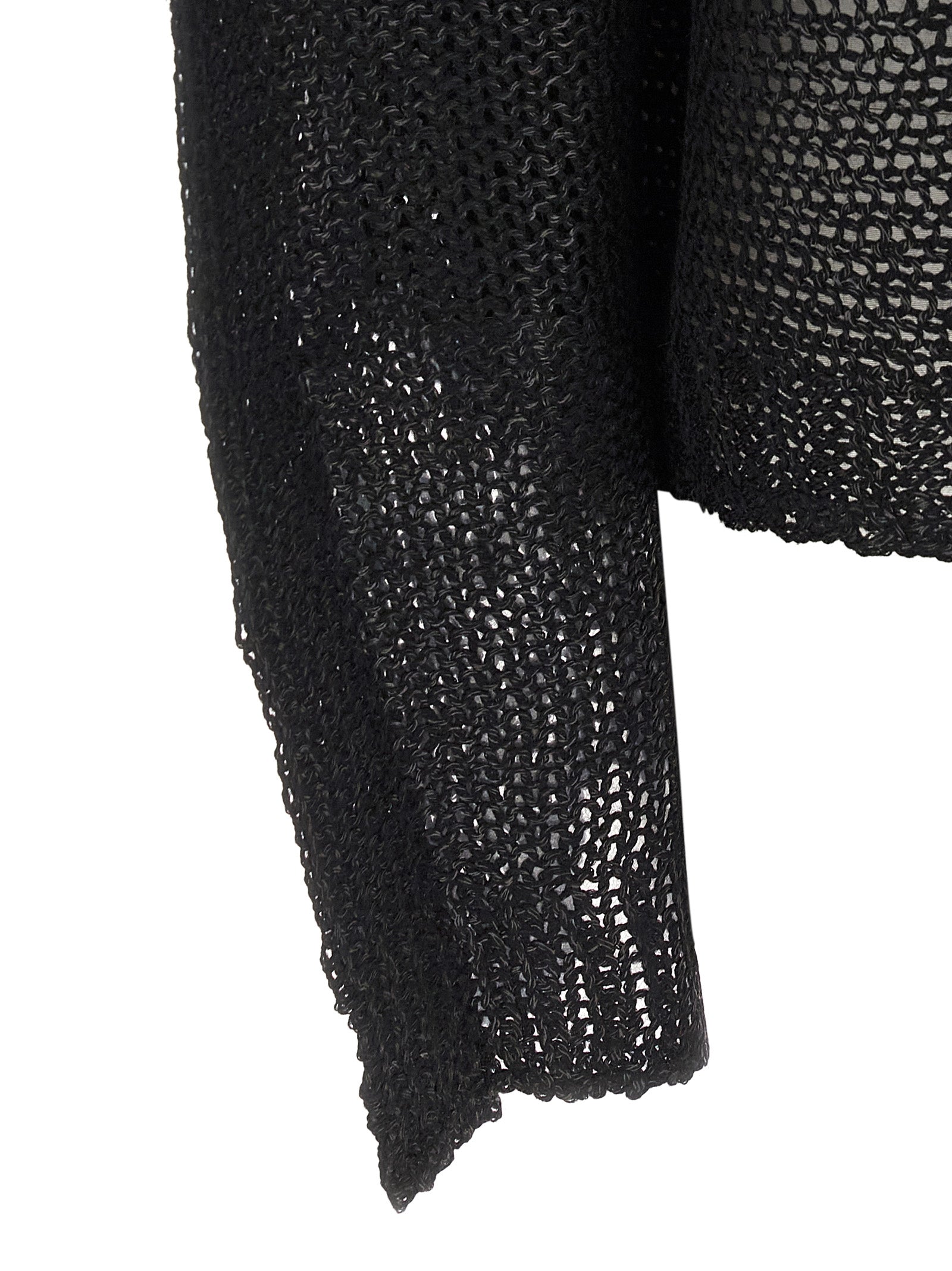 Black Wool Sweatshirt