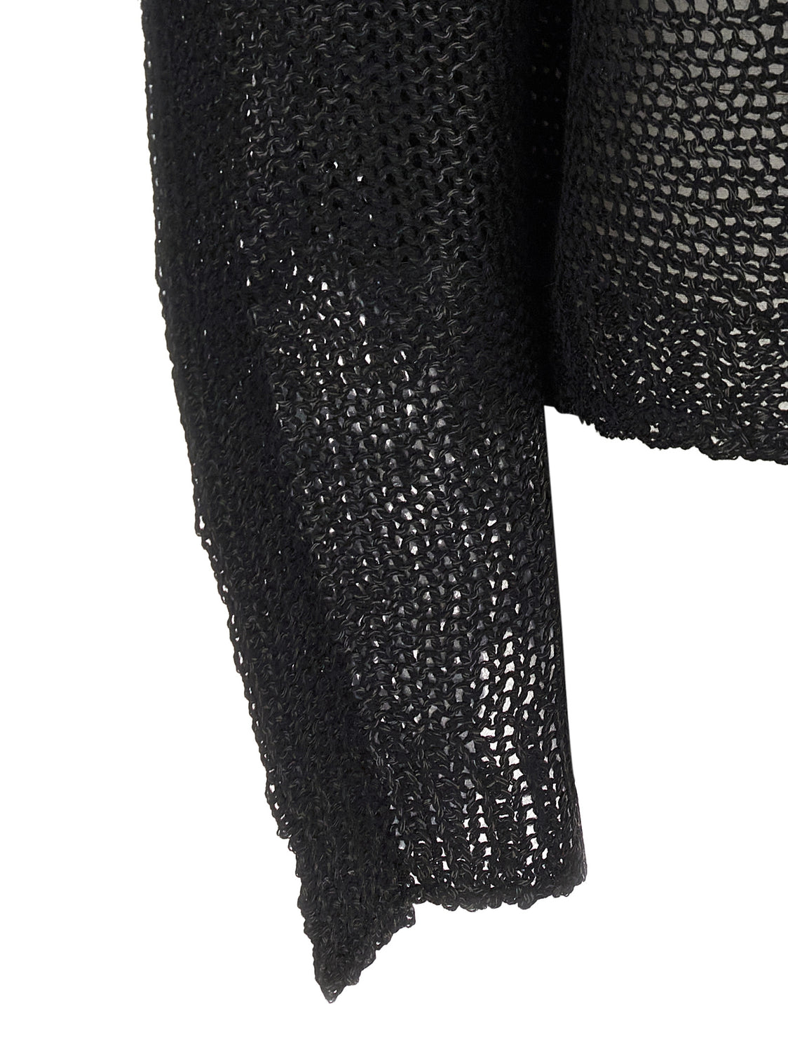 Black Wool Sweatshirt