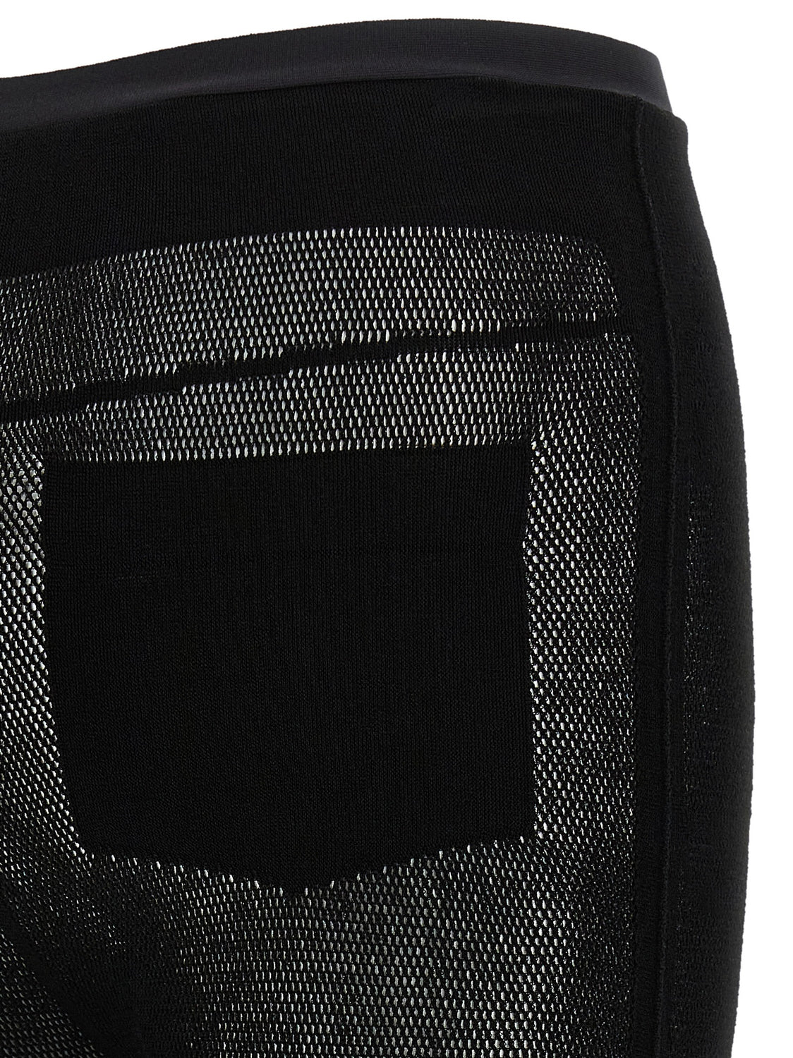 Black Nylon Leggings
