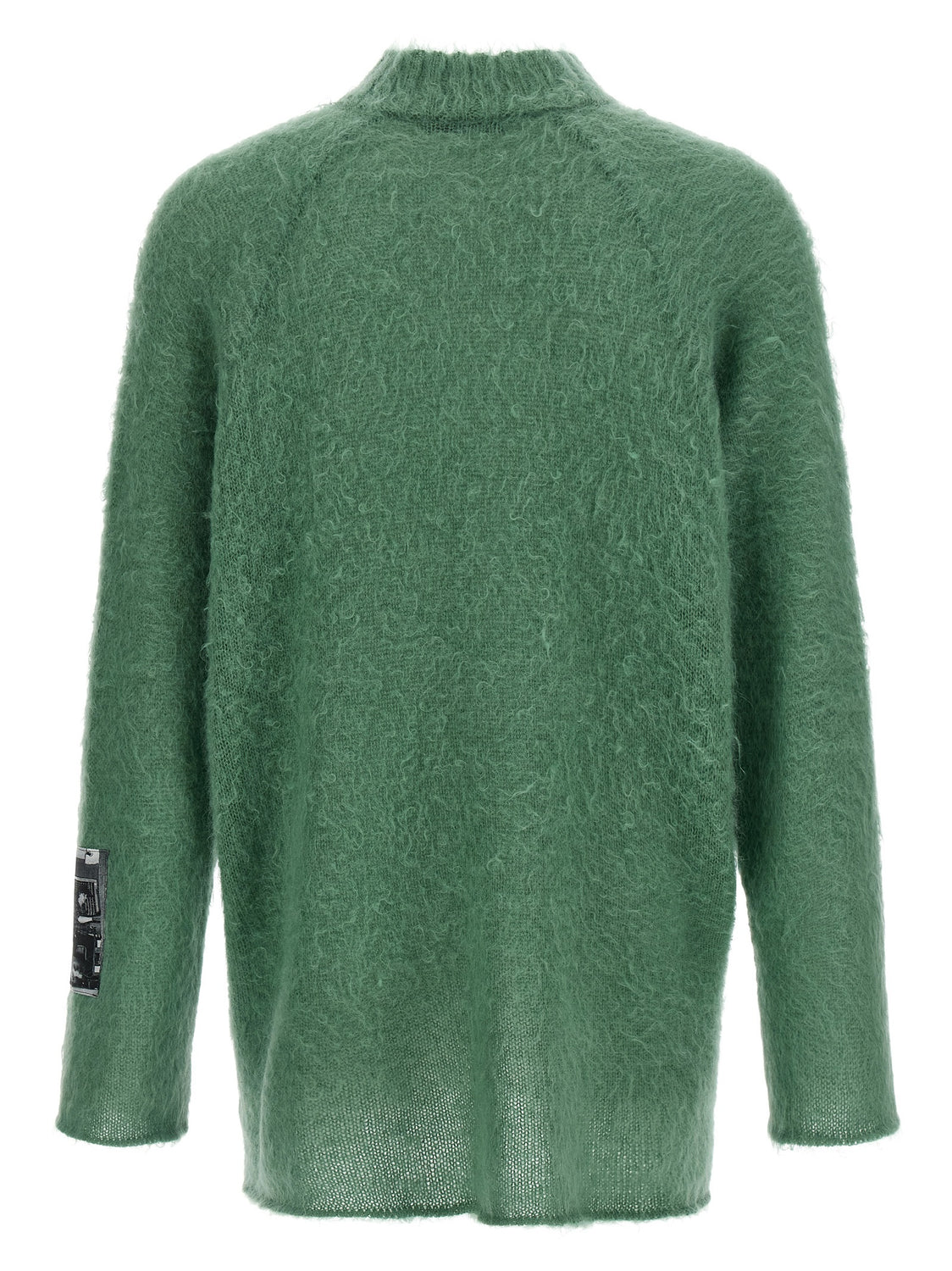 Bicolor Wool Cardigan