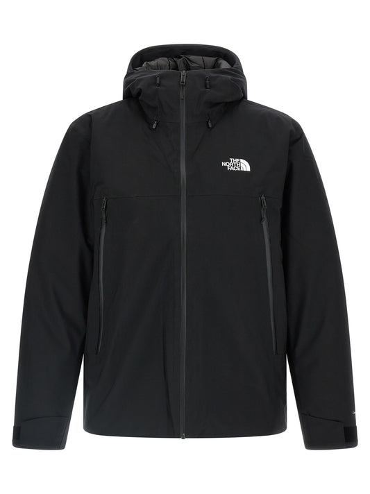 Black Polyester Parka