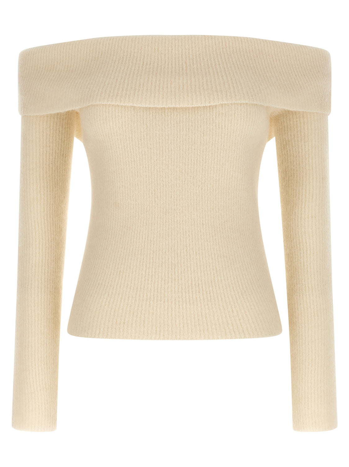 White Wool Cardigan