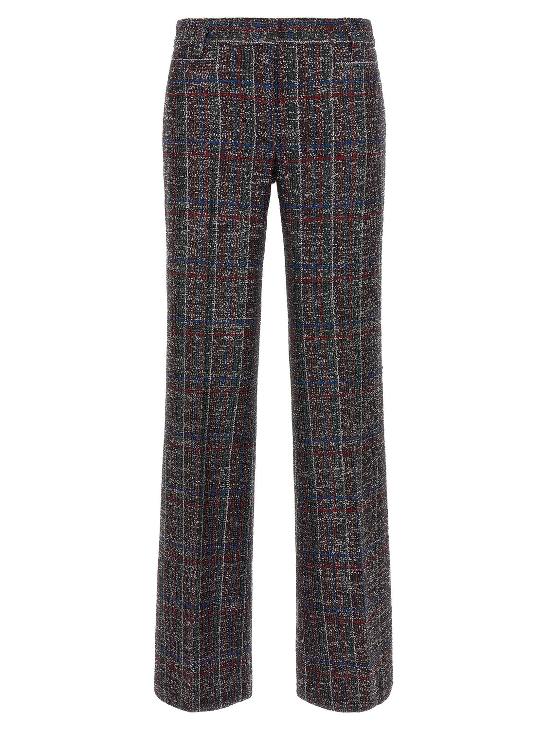 Multicolor Viscose Flared Pants
