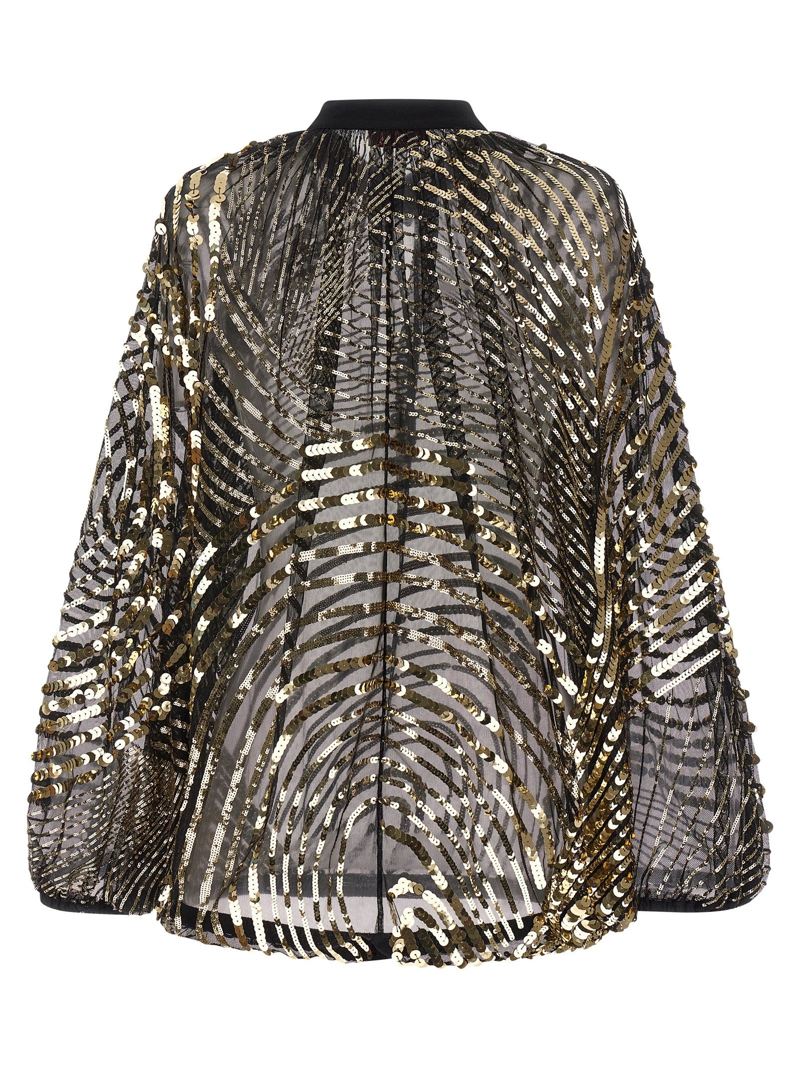 Black Polyamide Blouse