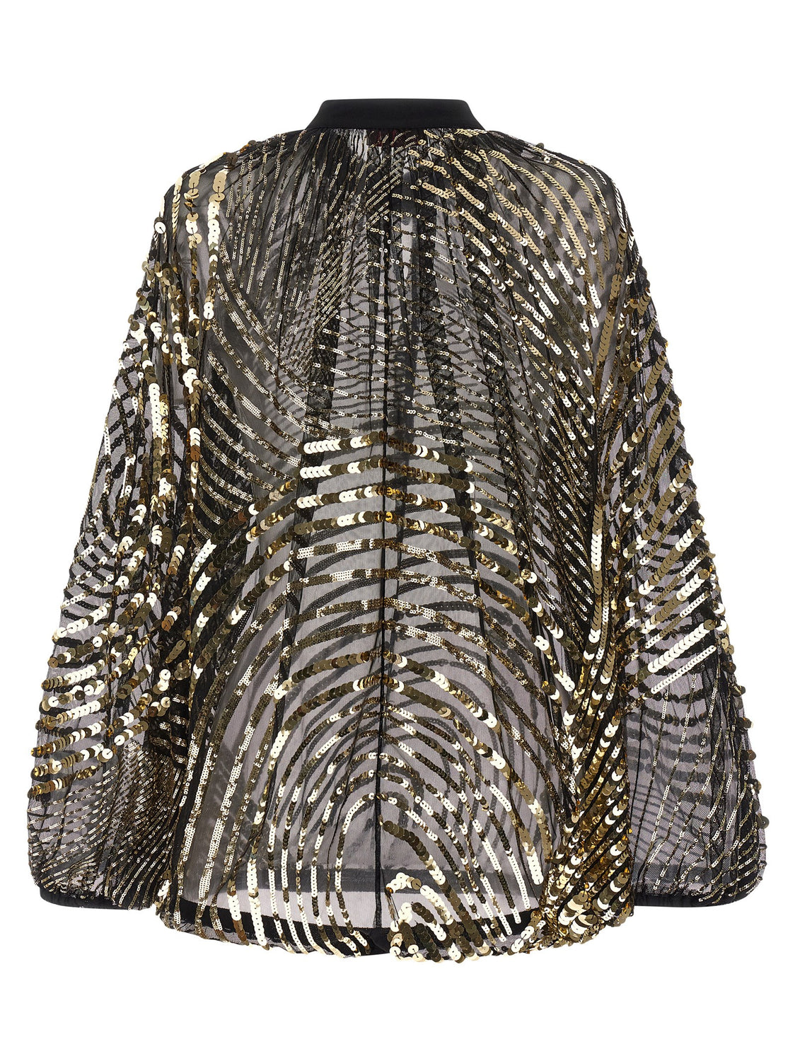 Black Polyamide Blouse