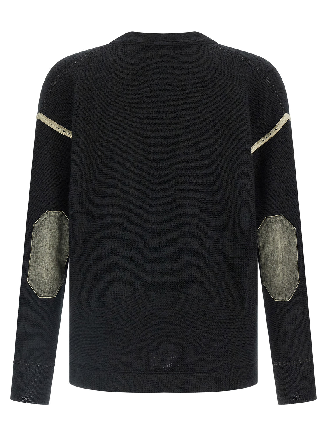Black Virgin Wool Cardigan