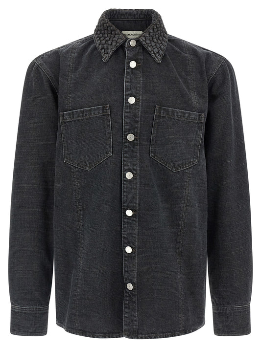 Black Cotton Blouse
