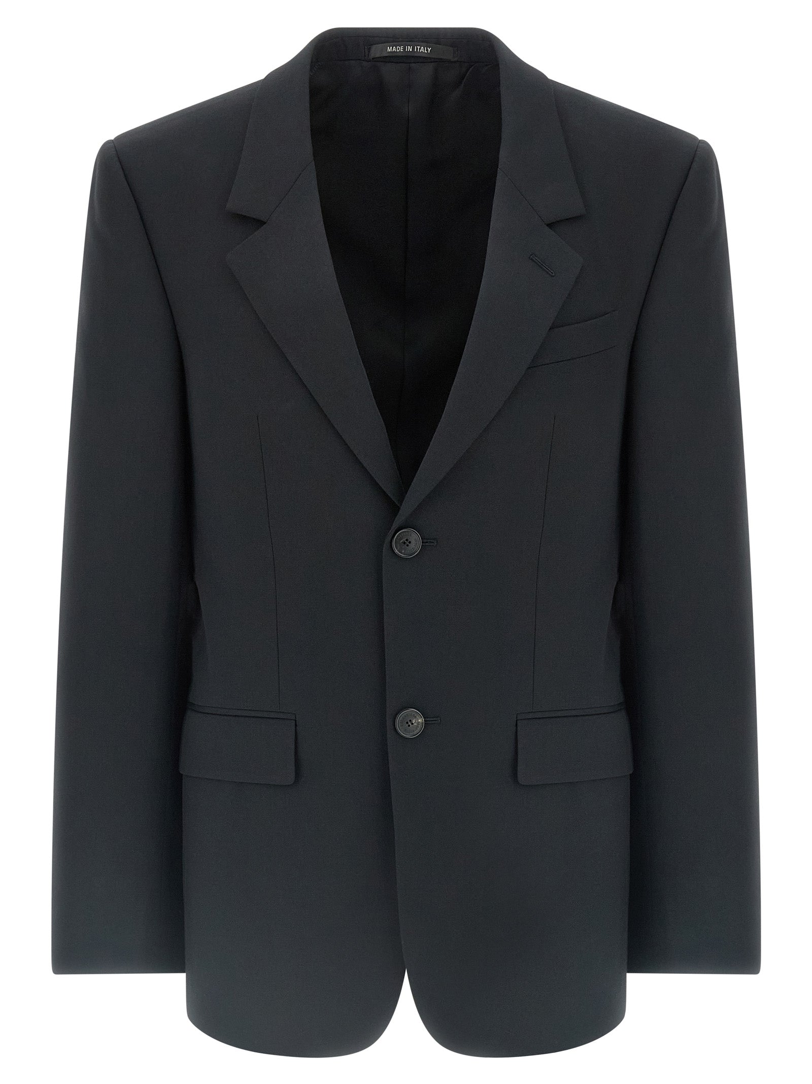 Black Wool Blazer