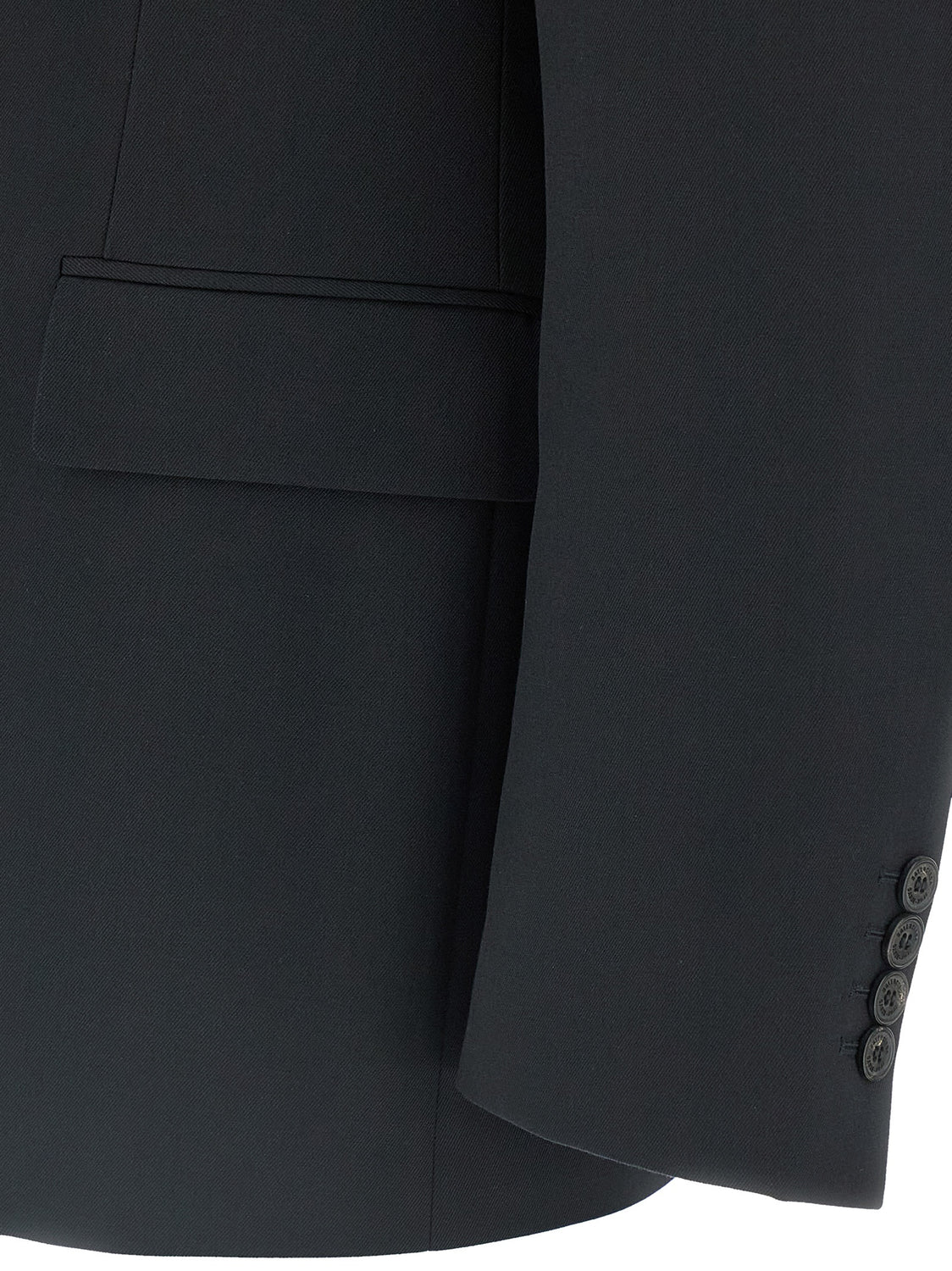 Black Wool Blazer