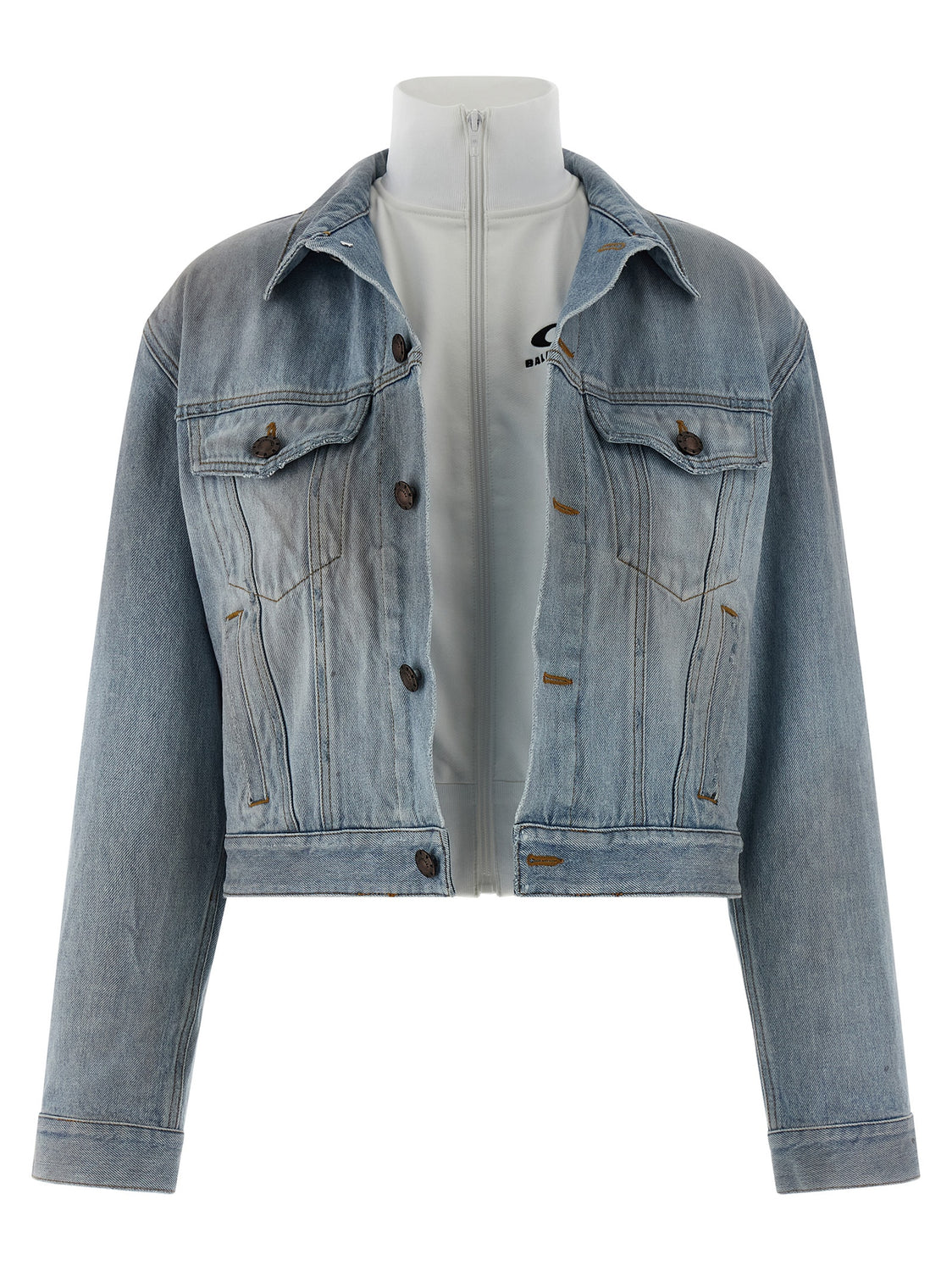 Blue Cotton Denim Jacket