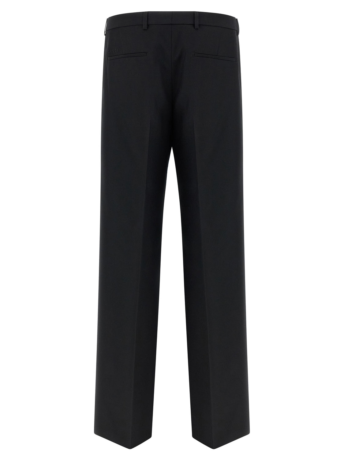 Black Polyester Dress Pants