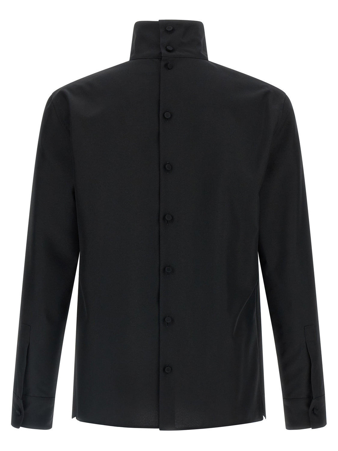 Black Polyester Blouse