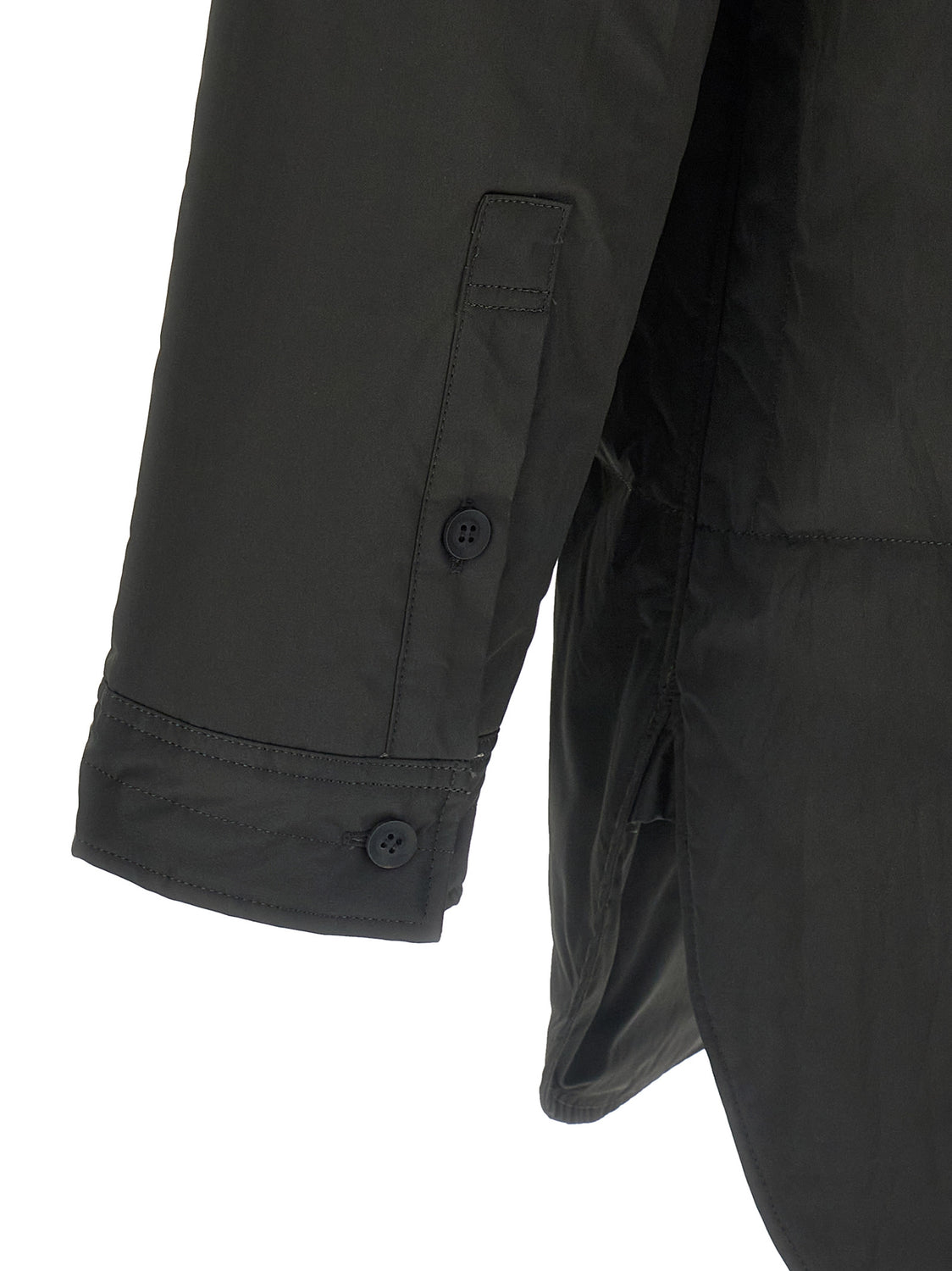Black Polyester Blouse