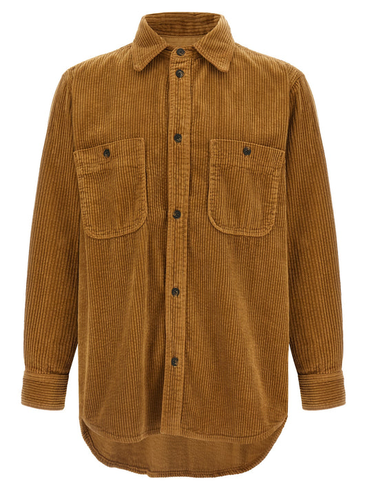 Beige Denim Shirt