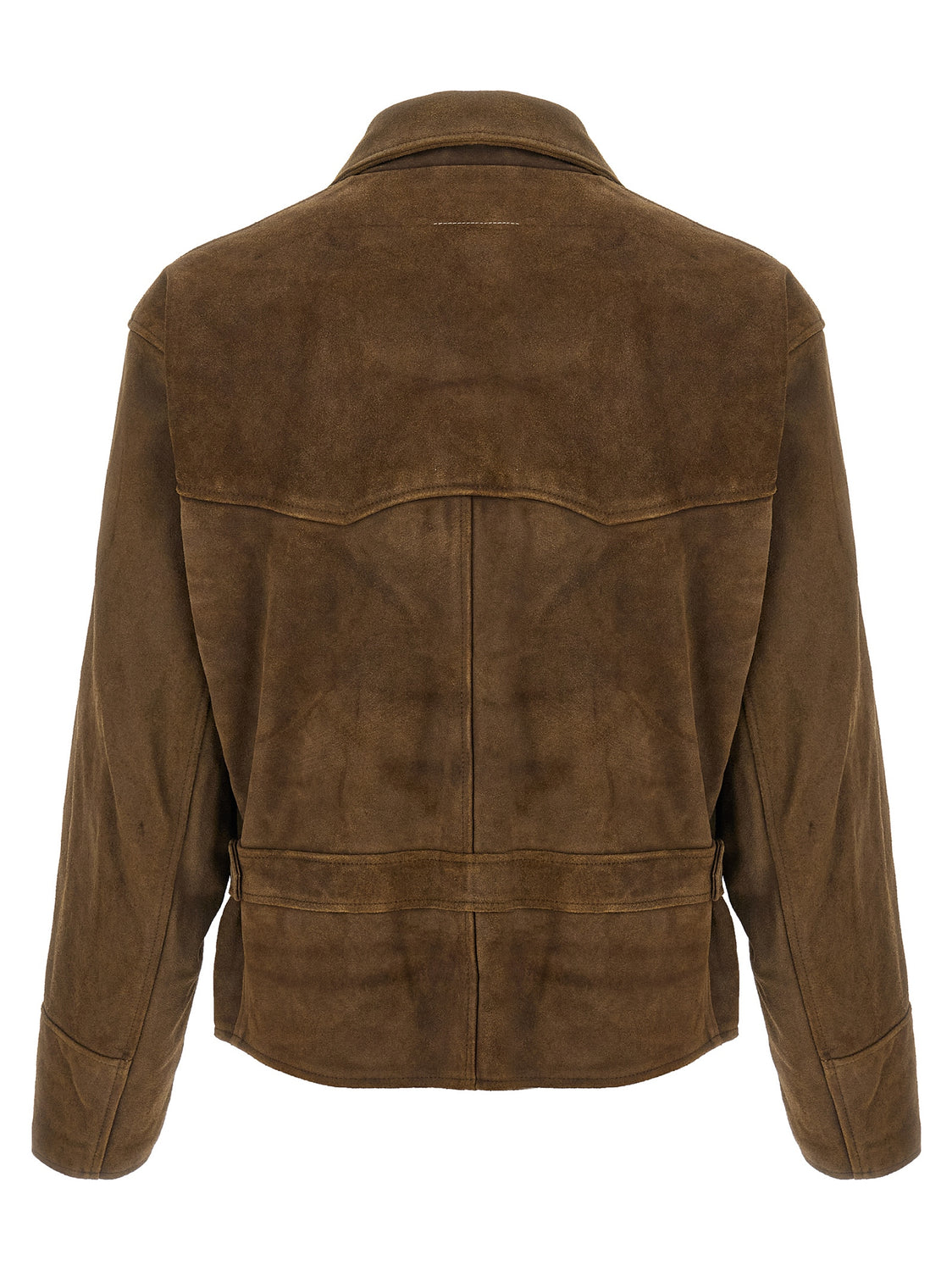 Brown Calfskin Leather Jacket