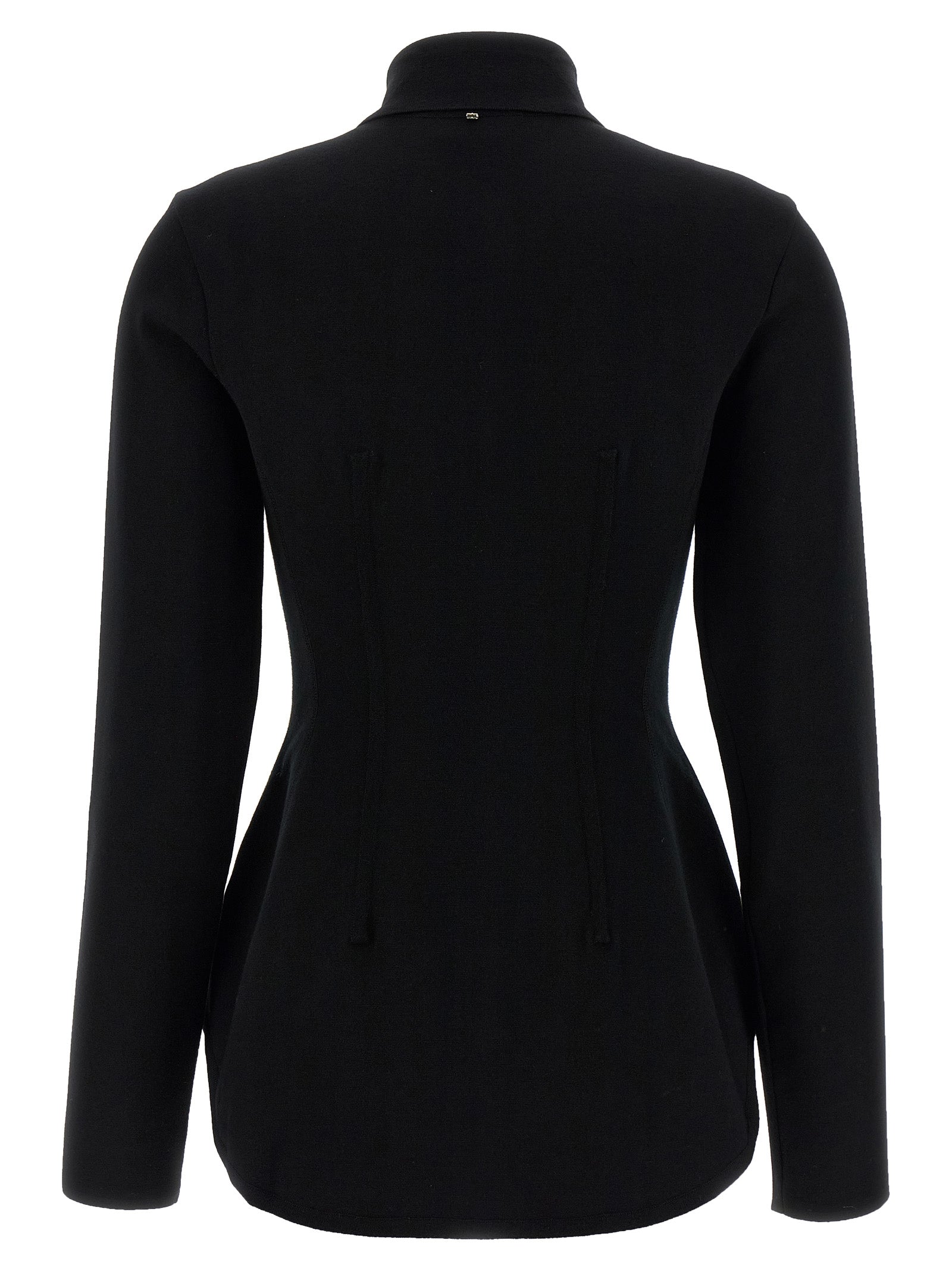 Black Viscose Blouse