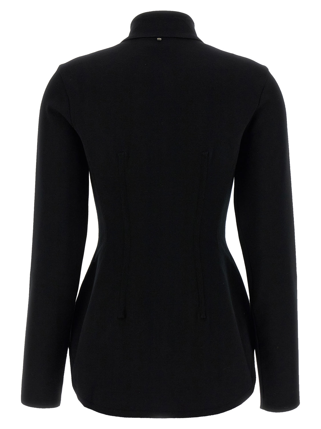 Black Viscose Blouse