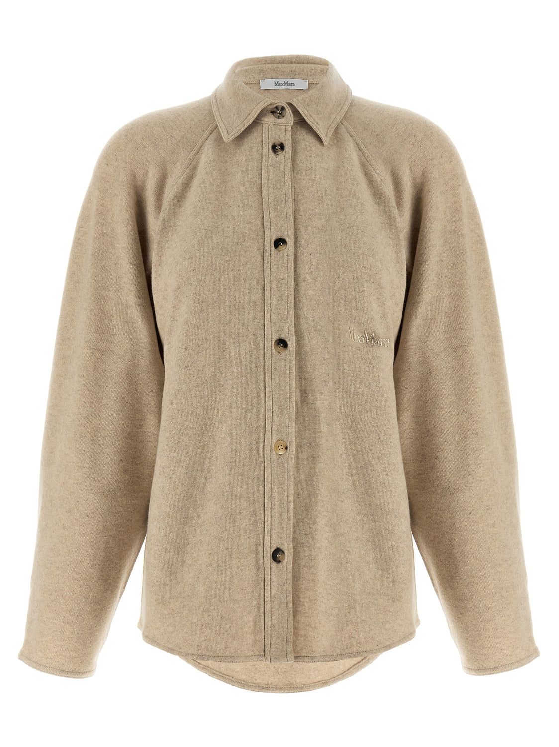 Beige Cashmere Blouse