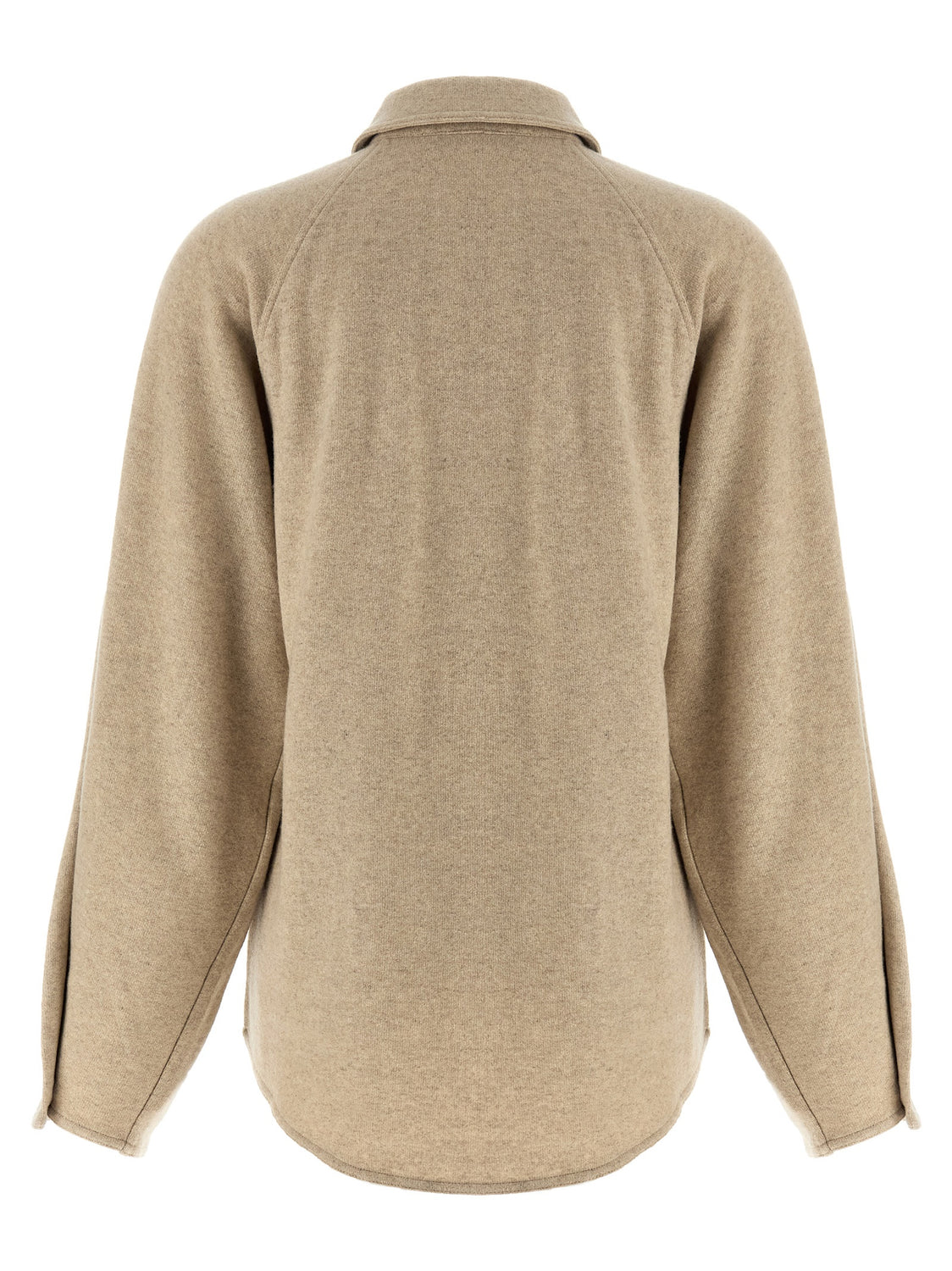 Beige Cashmere Blouse