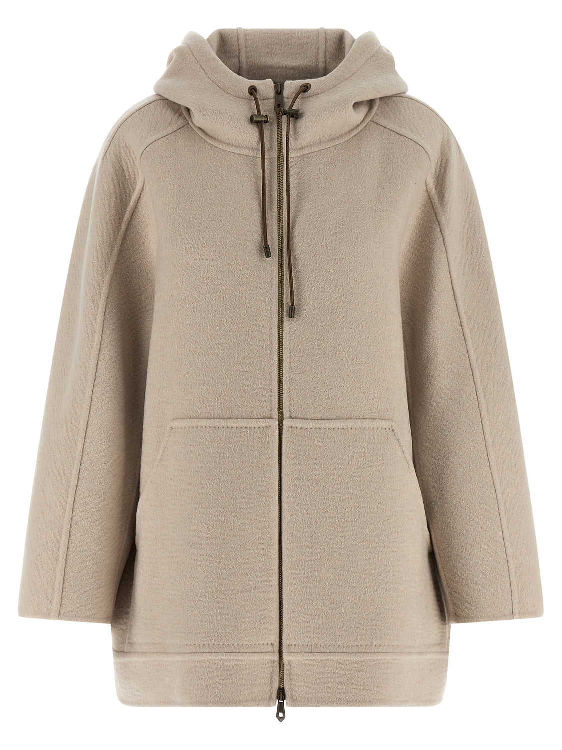 Beige Cashmere Coat