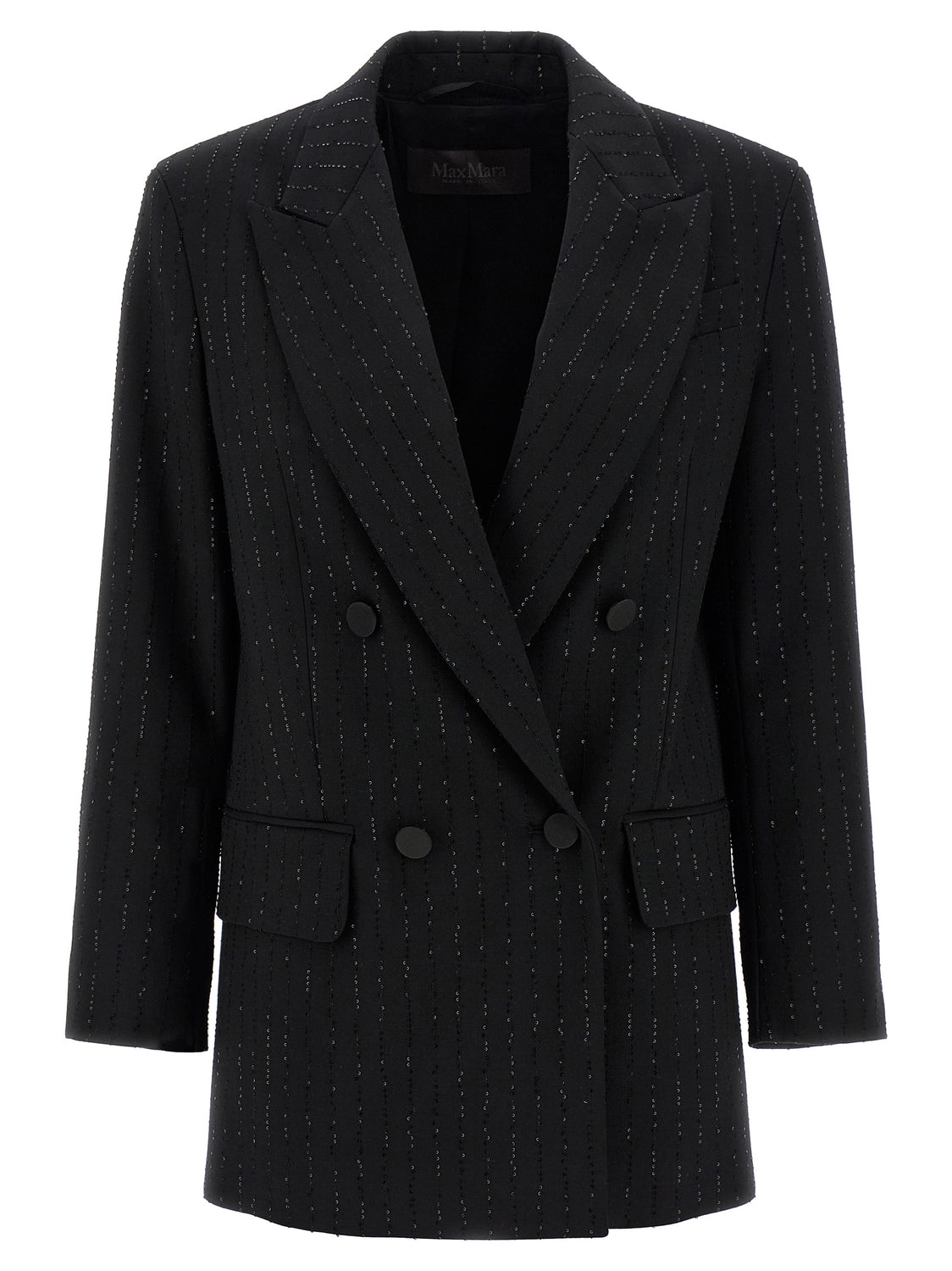 Black Virgin Wool Blazer