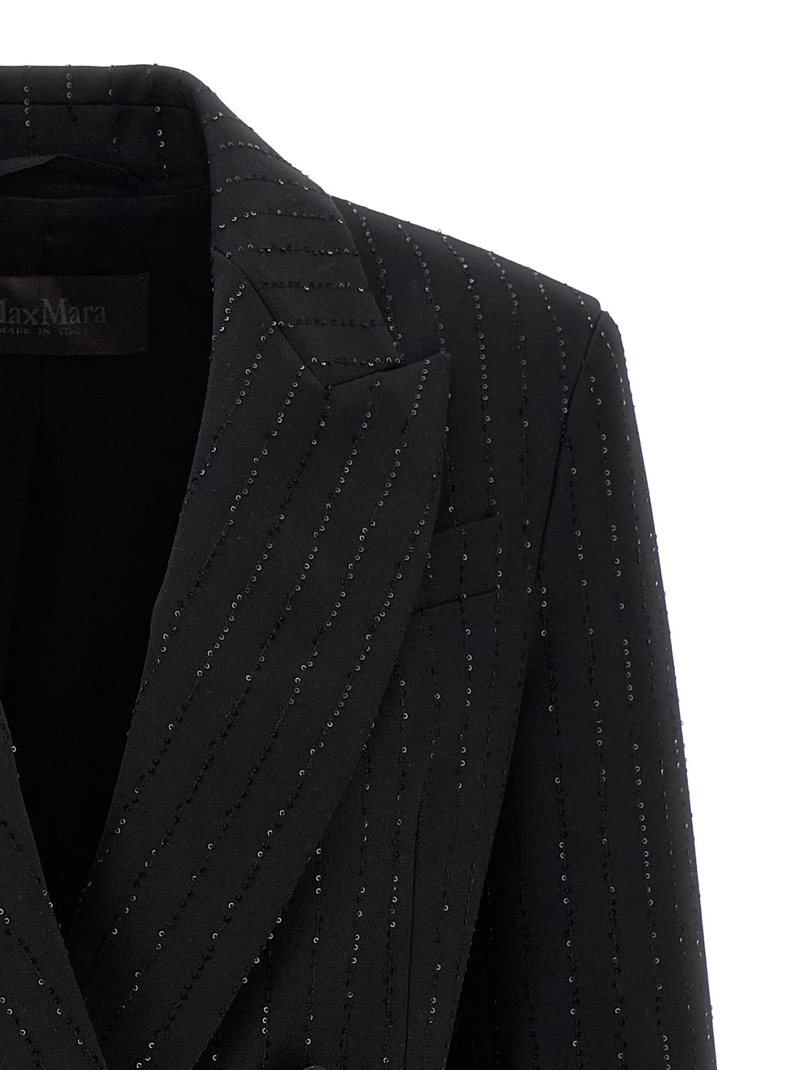 Black Virgin Wool Blazer