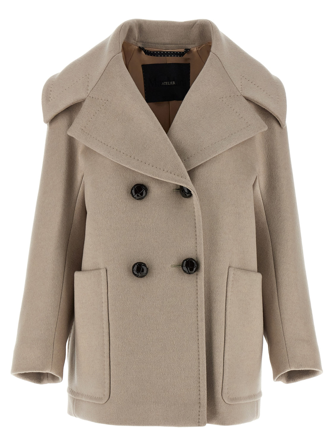 Beige Cashmere Coat