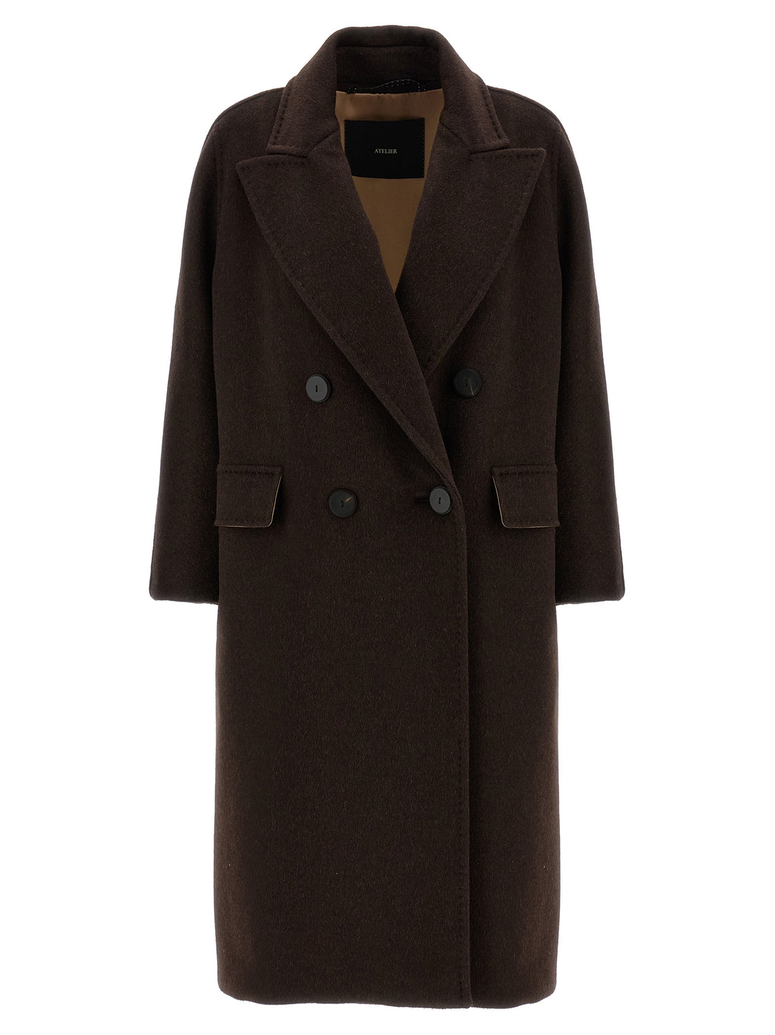 Brown Cashmere Coat