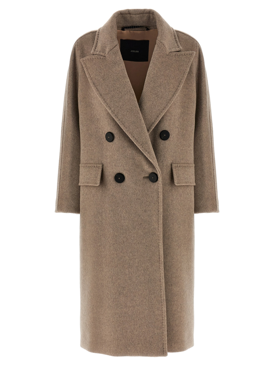 Beige Cashmere Coat