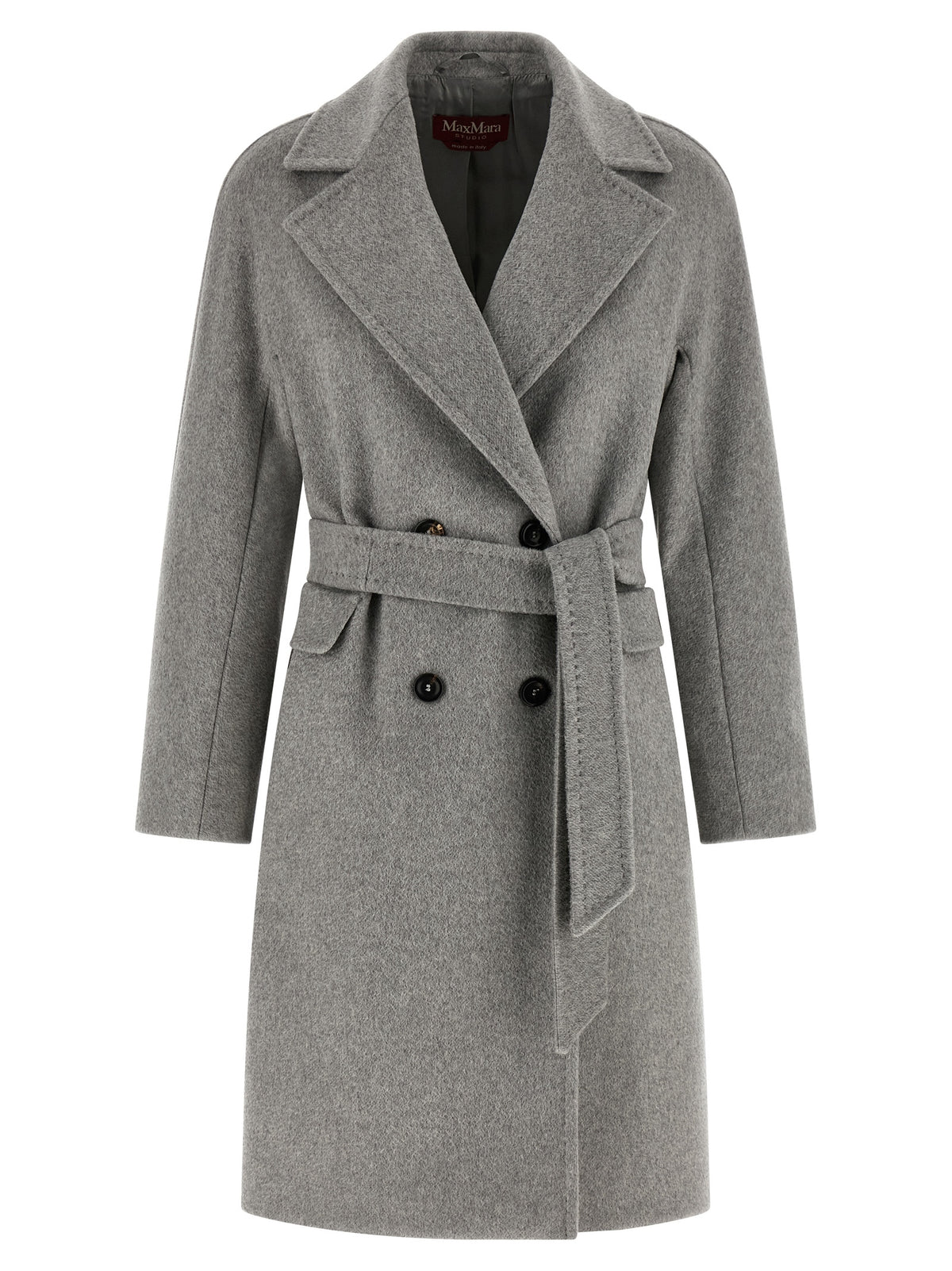 Gray Cashmere Coat